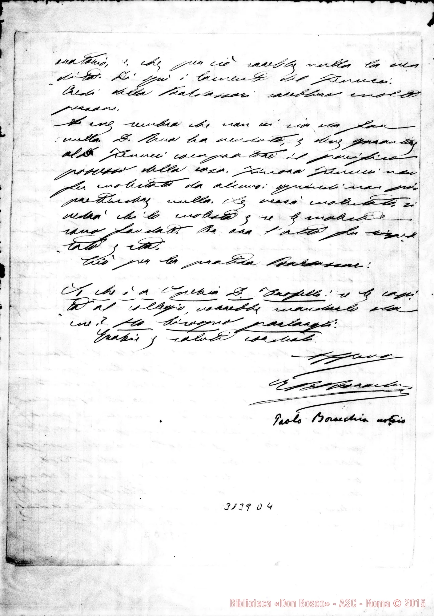 Fotogramma D 4 — Paolo Boracchia, notaio - Direttore, il 9-09-1903