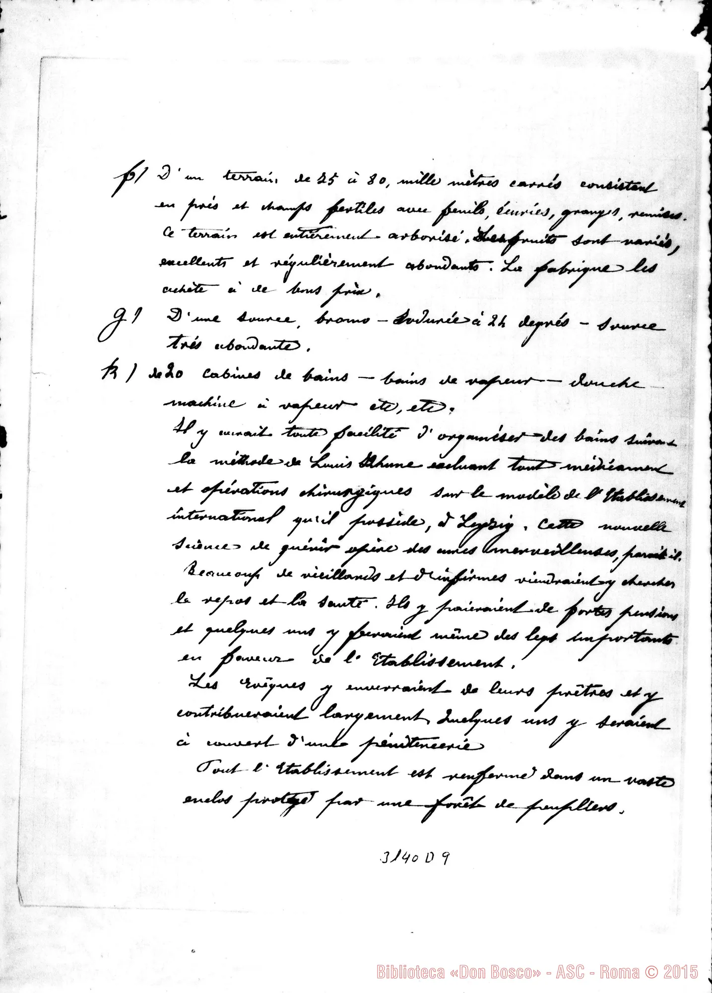Fotogramma D 9 — Saxon Valais: Robadey - Rev.do Valais, 6-03-1898. Autogr. Rua