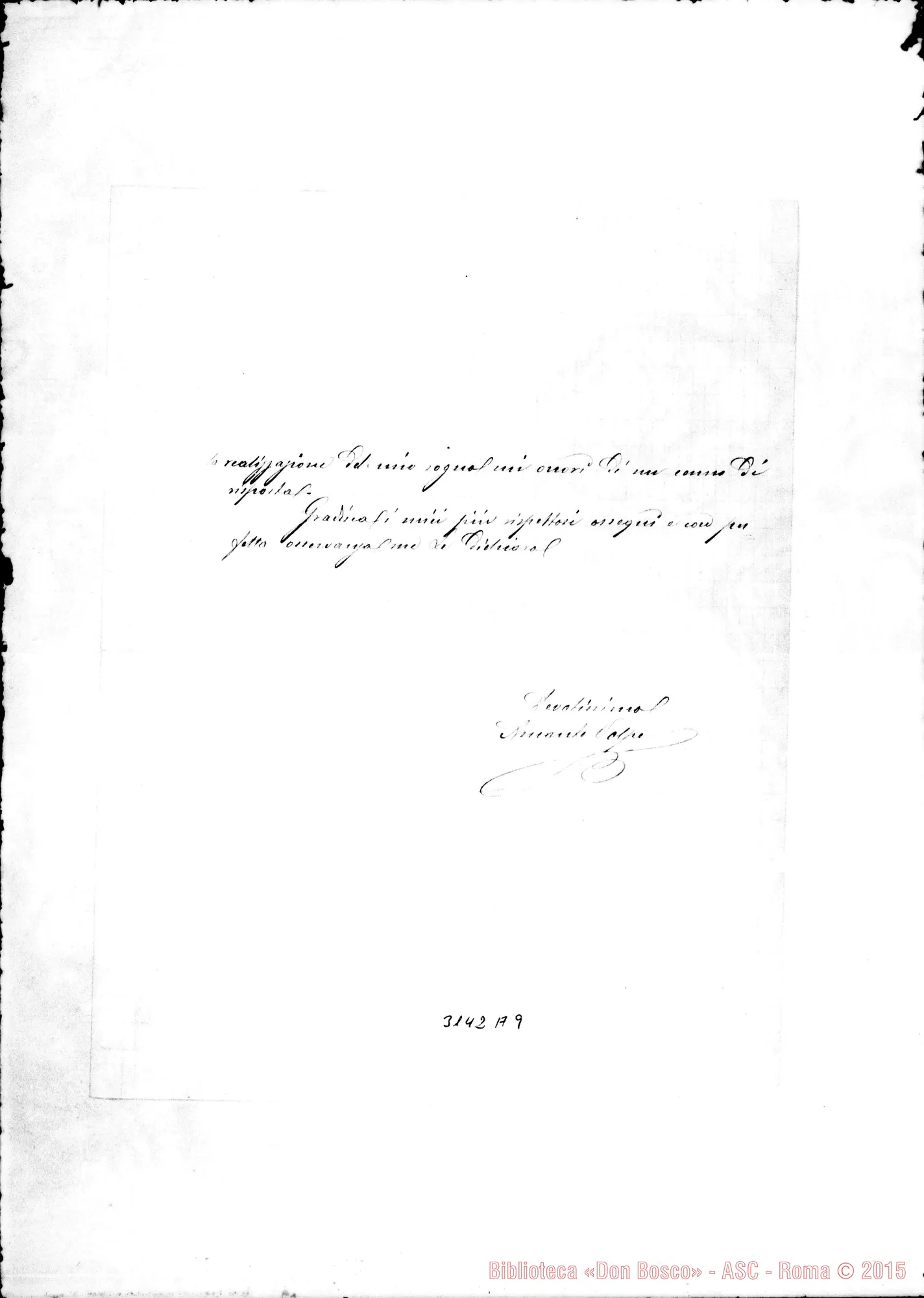 Fotogramma A 9 — Sepino: Amante Volpe - Direttore. Sepino, 30-01-1900