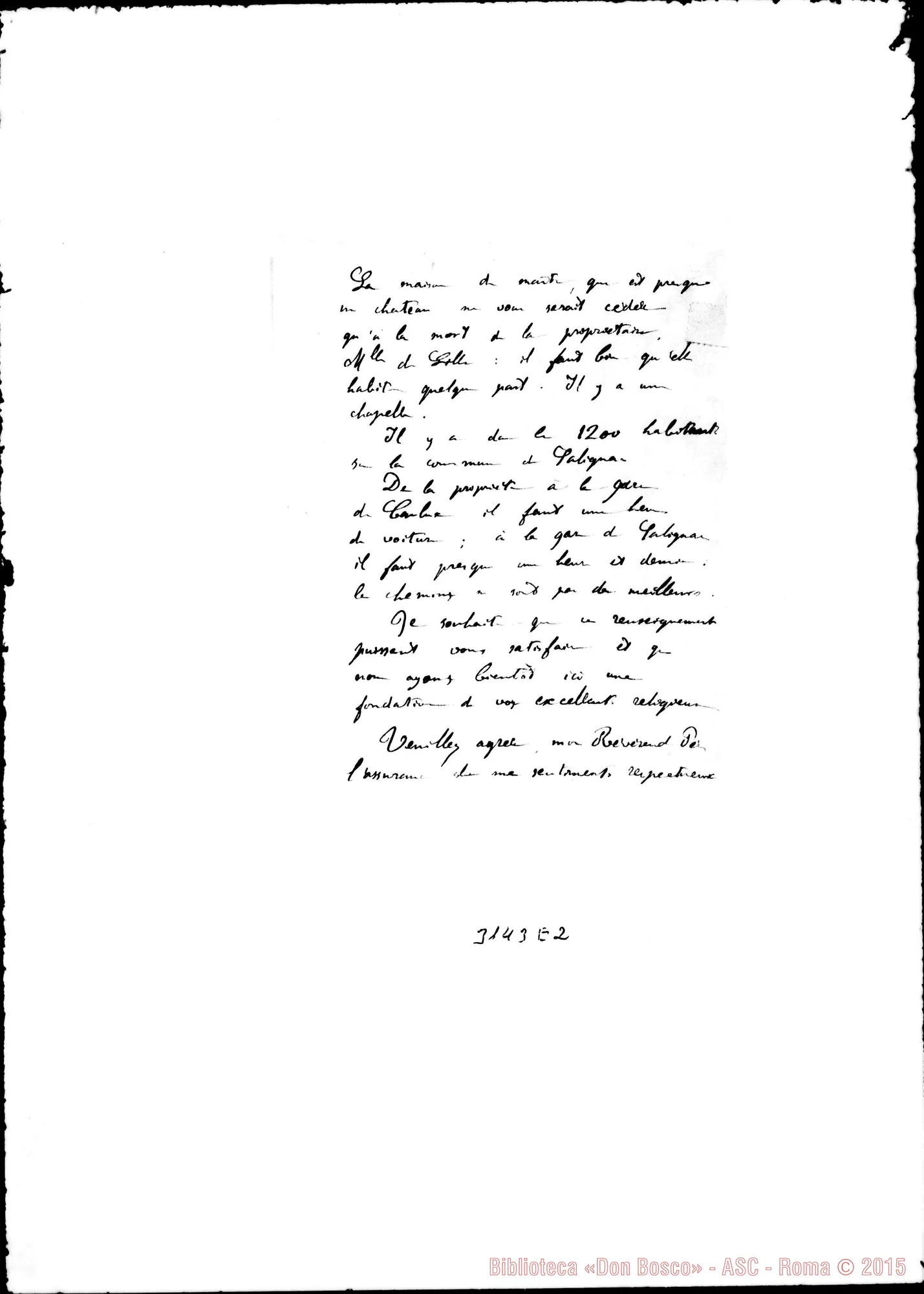 Fotogramma E 2 — Solignac: Curé de Solignac - Révérend Pére. Solignac, 26-03-1900