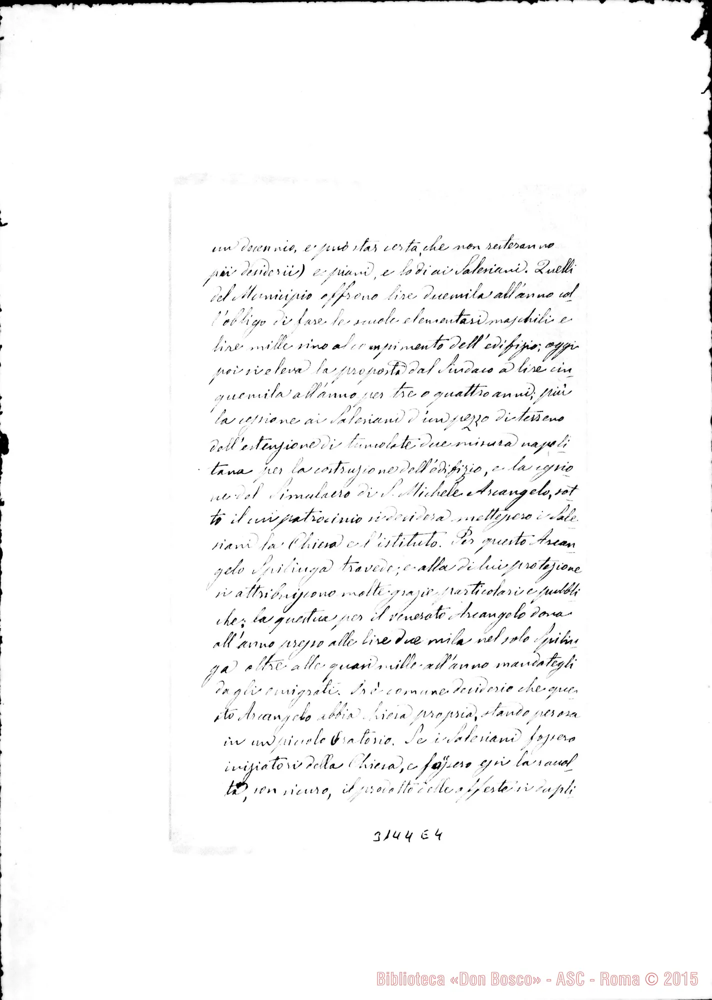Fotogramma E 4 — Antonio Purità, parroco - Rev.do Sig. Fitili, 15-11-1900