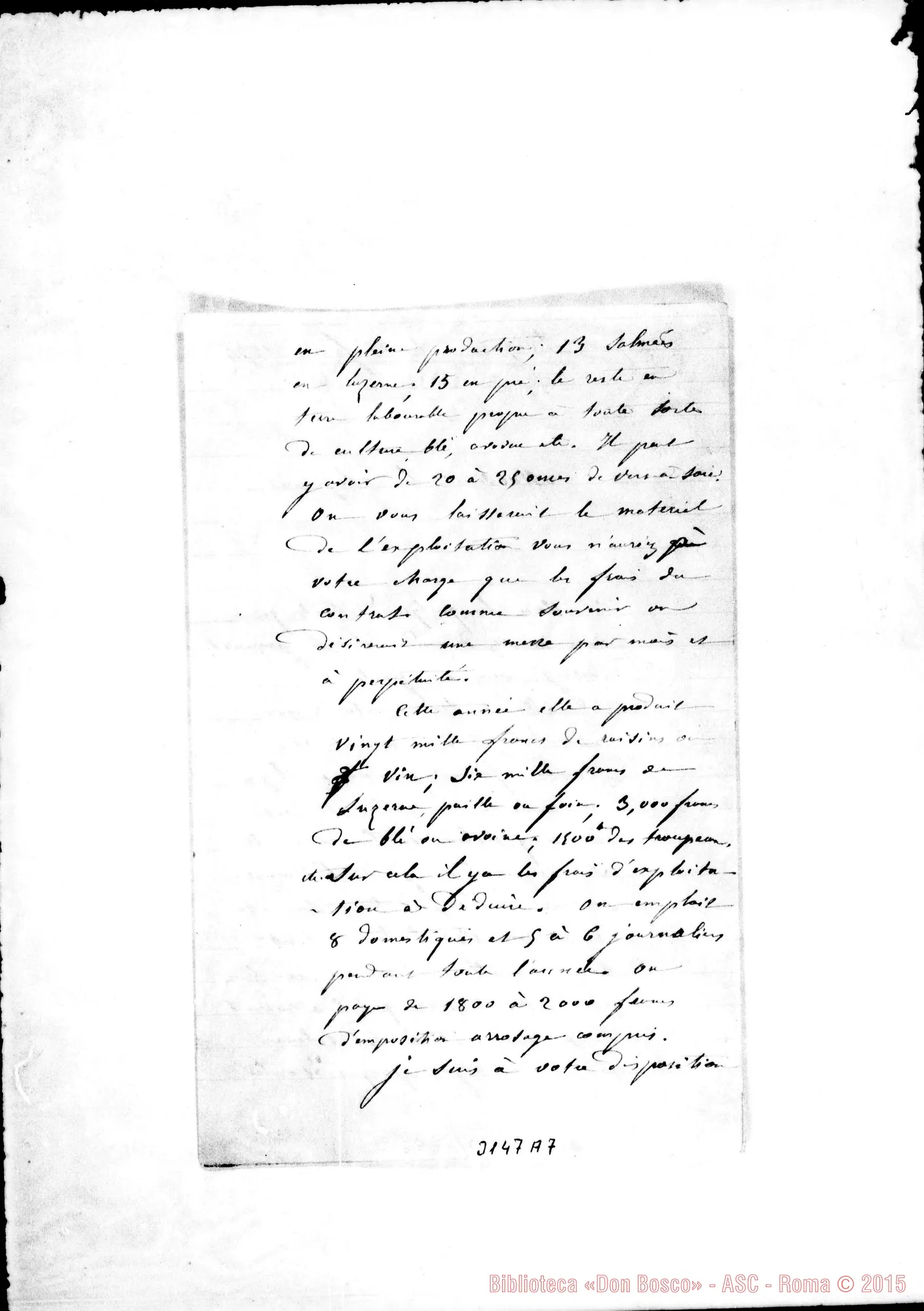 Fotogramma A 7 — Bruyère, aumônier - Monsieur le Supérieur. Avignon, 25-02-1894