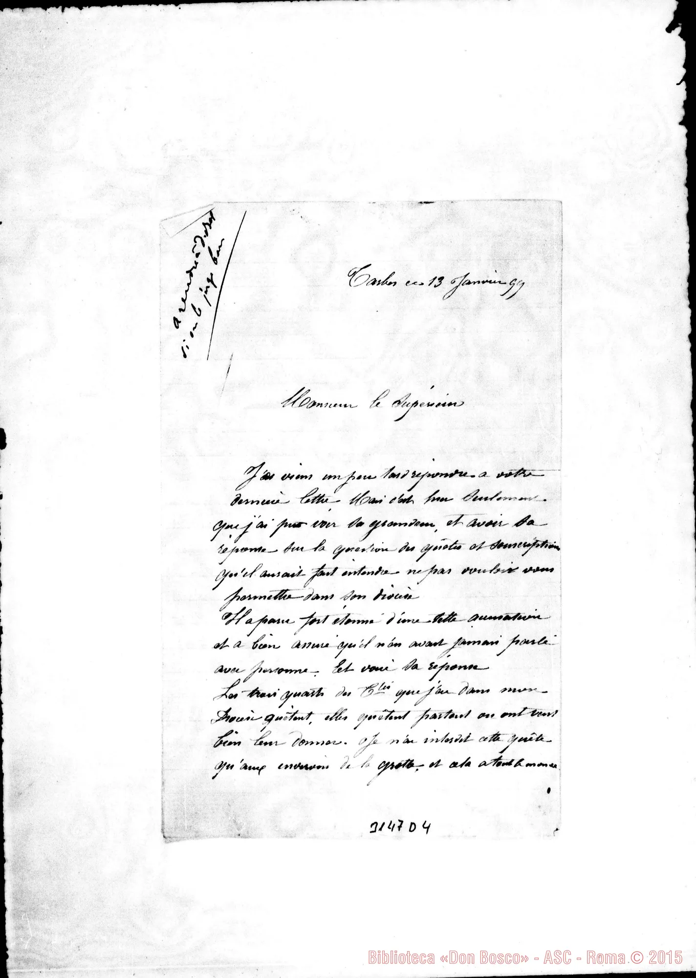Fotogramma D 4 — M. Lamon - Monsieur le Supérieur. Tarbes, 13-06-1899
