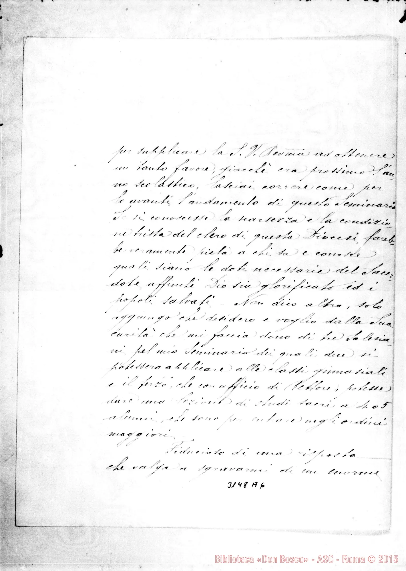 Fotogramma A 6 — Termoli: Angelo Balzano, vesc. di Termoli - D. Rua. Termoli, 7-05-1897