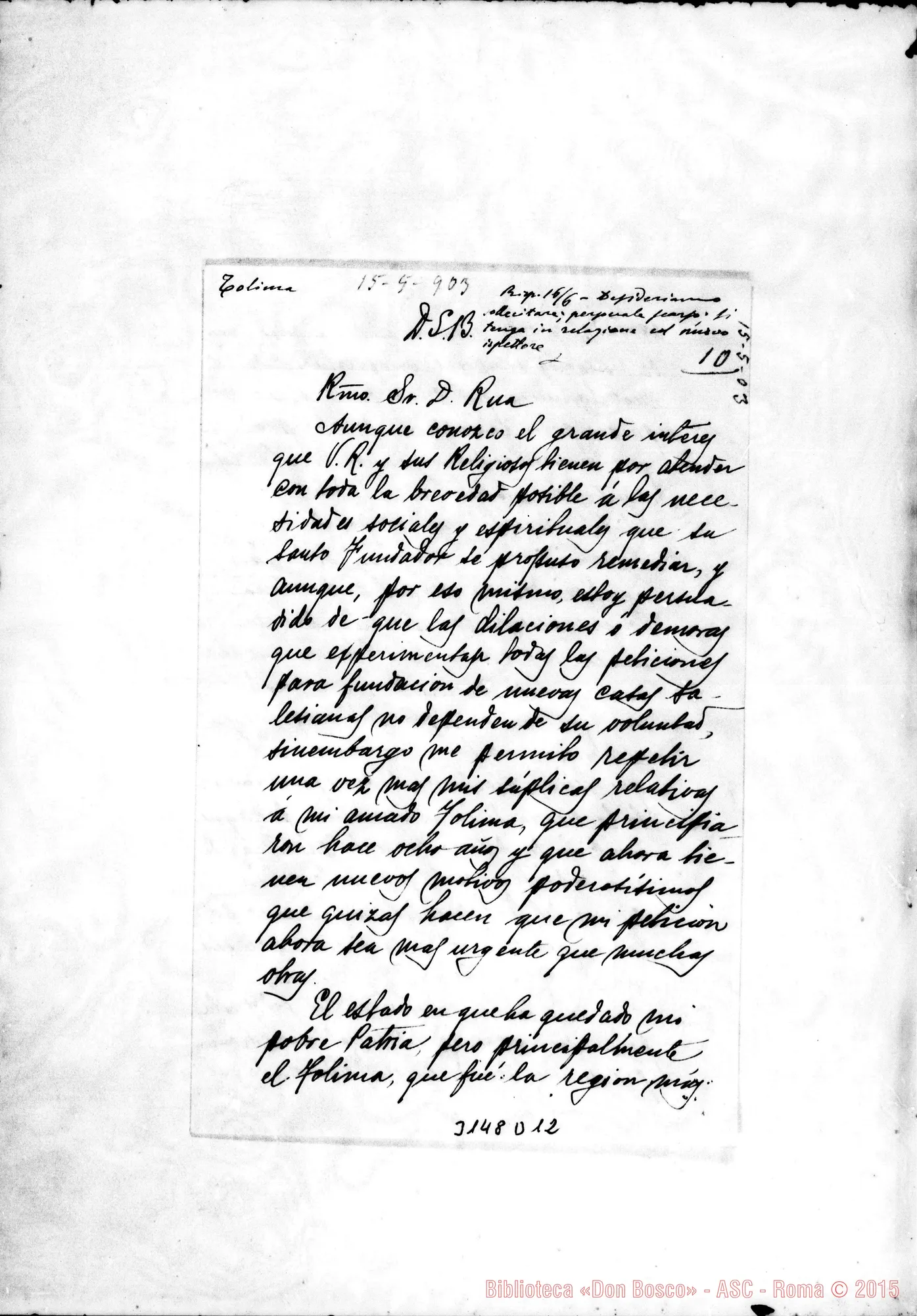 Fotogramma D 12 — Esteban Rojas, vesc. di Gazon. Torino, 10-05-1903