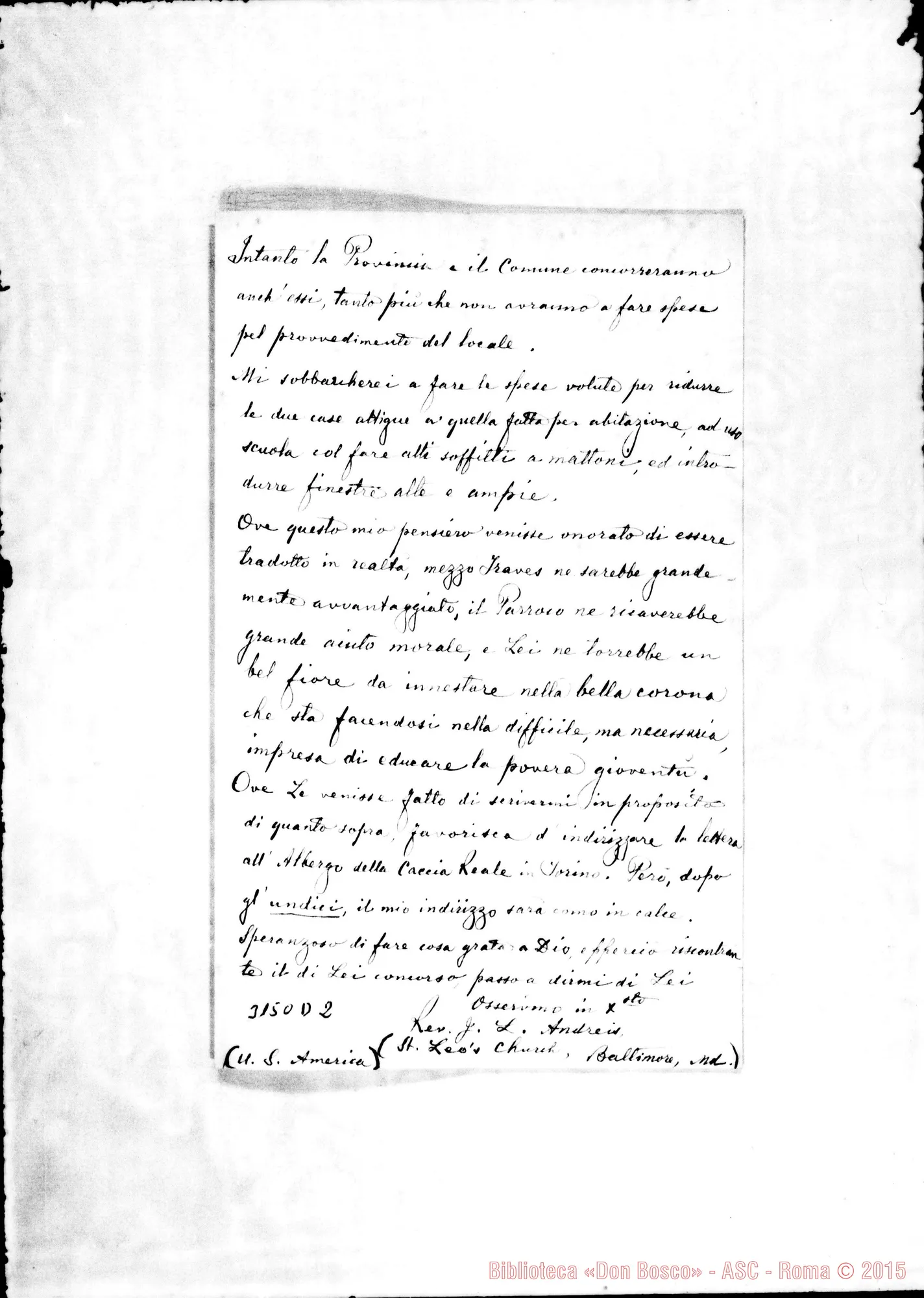 Fotogramma D 2 — Traves: L. Andreis - D. Rua. Cumiana, 3-09-1892