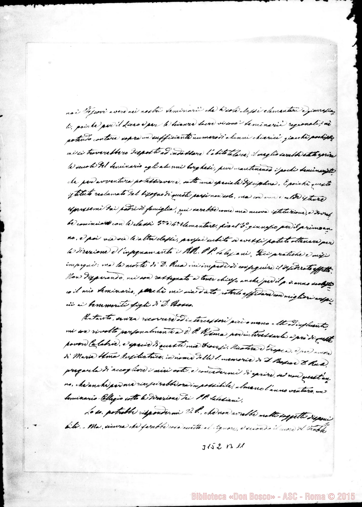 Fotogramma B 11 — Giuseppe Leo, vesc. di Tropea - D. Albera, 1’ 1-09-1910