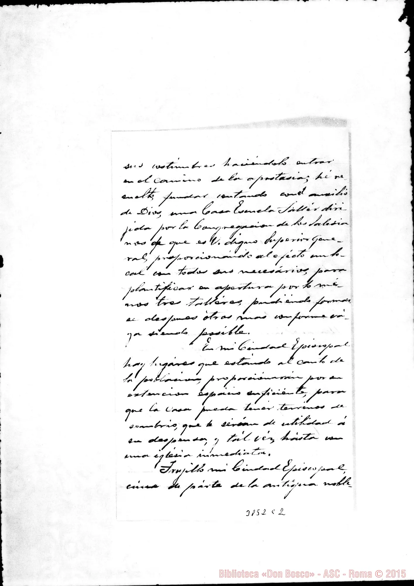 Fotogramma C 2 — Trujillo: Manuel Santiago Medina, vesc. di Trujillo - D. Rua. Lima, 5-11-1894
