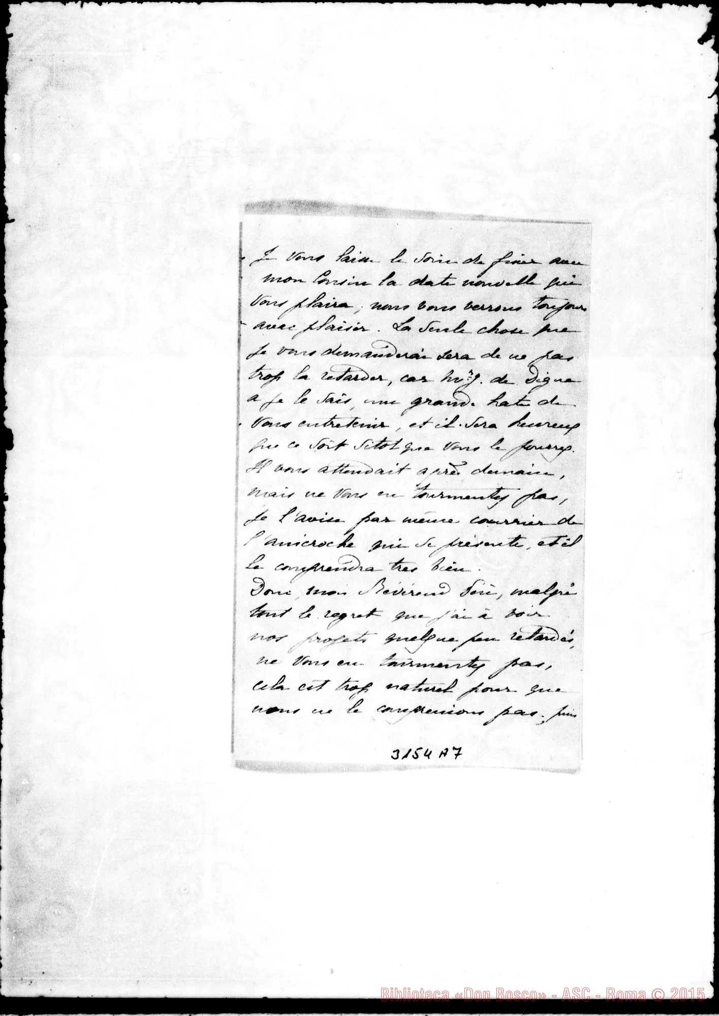 Fotogramma A 7 — Comtesse de Villeneuve - D. Bologna. Valensole, 8-03-1898