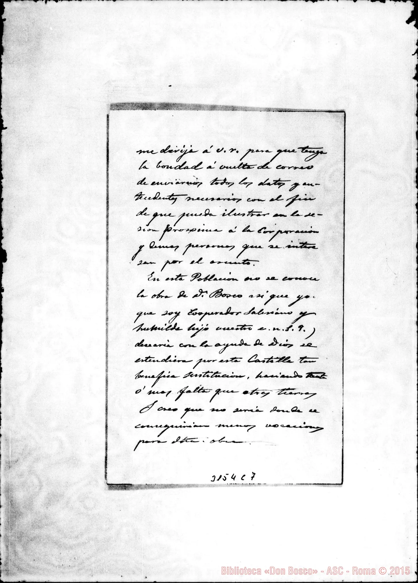 Fotogramma C 7 — José M. Ortiz Guerrero - D. Rua. Valladolid, 15-01-1898. Autogr. Rua