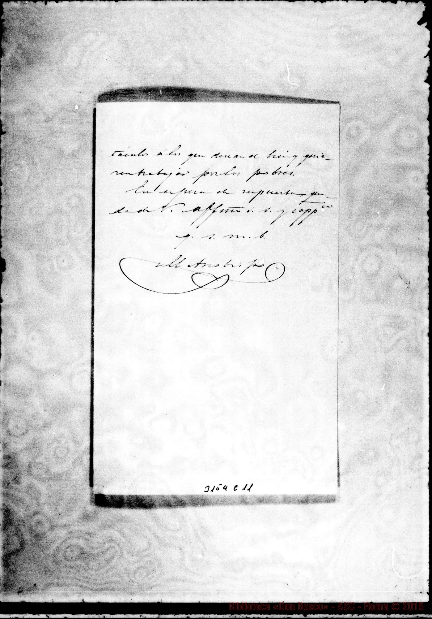Fotogramma C 11 — Ant. M. Cascajares y Azara, card, arciv. di Valladolid - Provincial