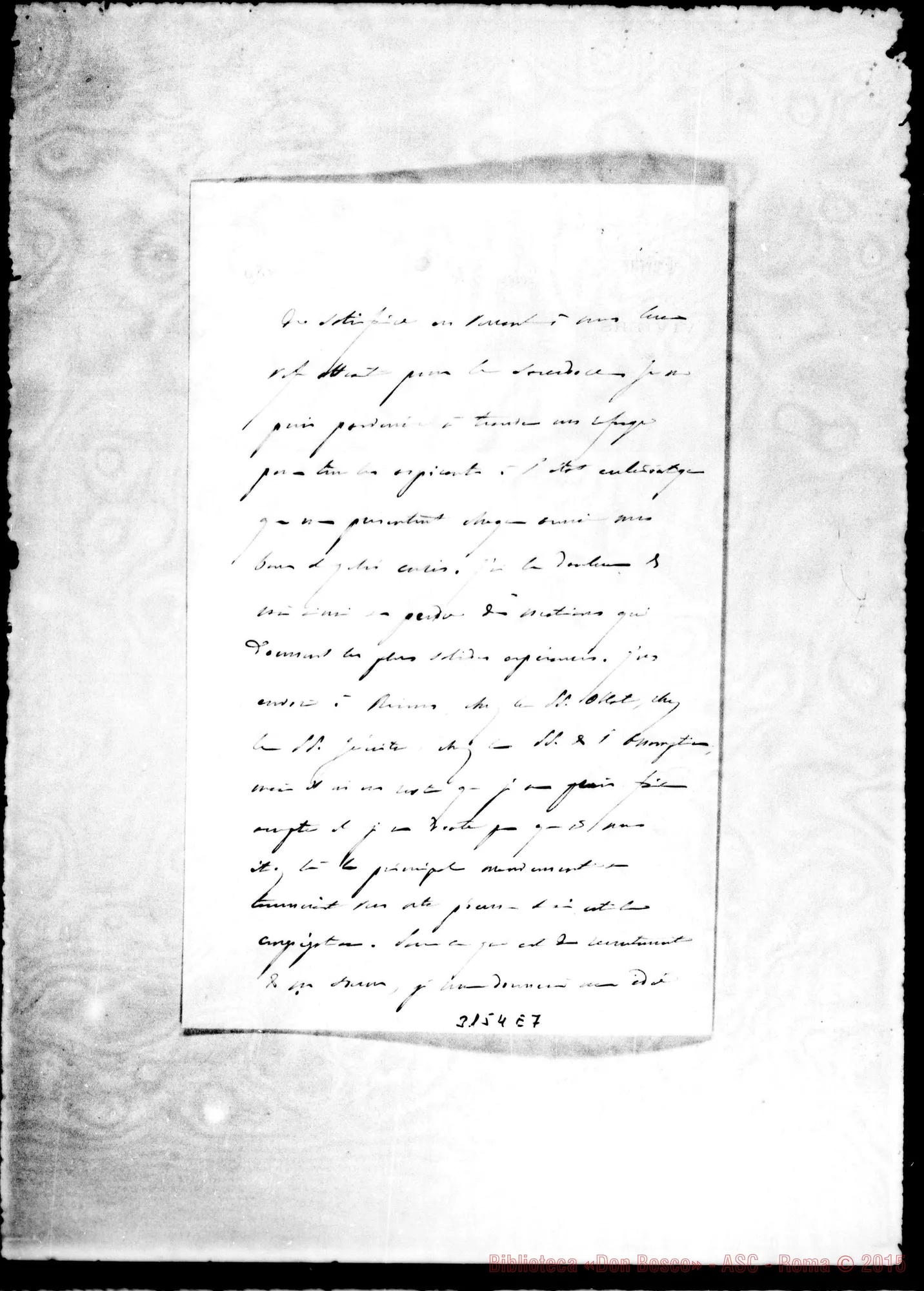 Fotogramma E 7 — Gius. M. Federico Bonnet, vesc. - Révérend Père. Viviera, 13-03-1891