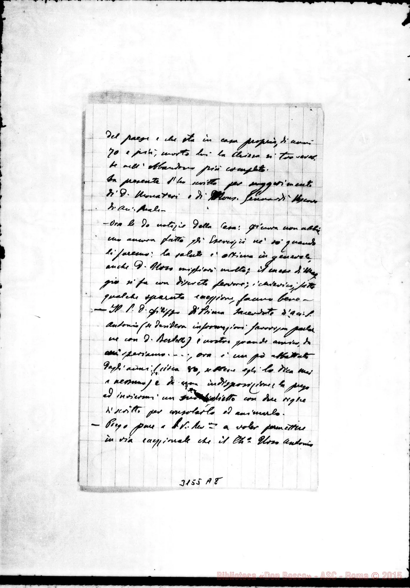 Fotogramma A 8 — Vaiverde: D. Piccollo Francesco - D. Rua. S. Gregorio, 4-05-1899