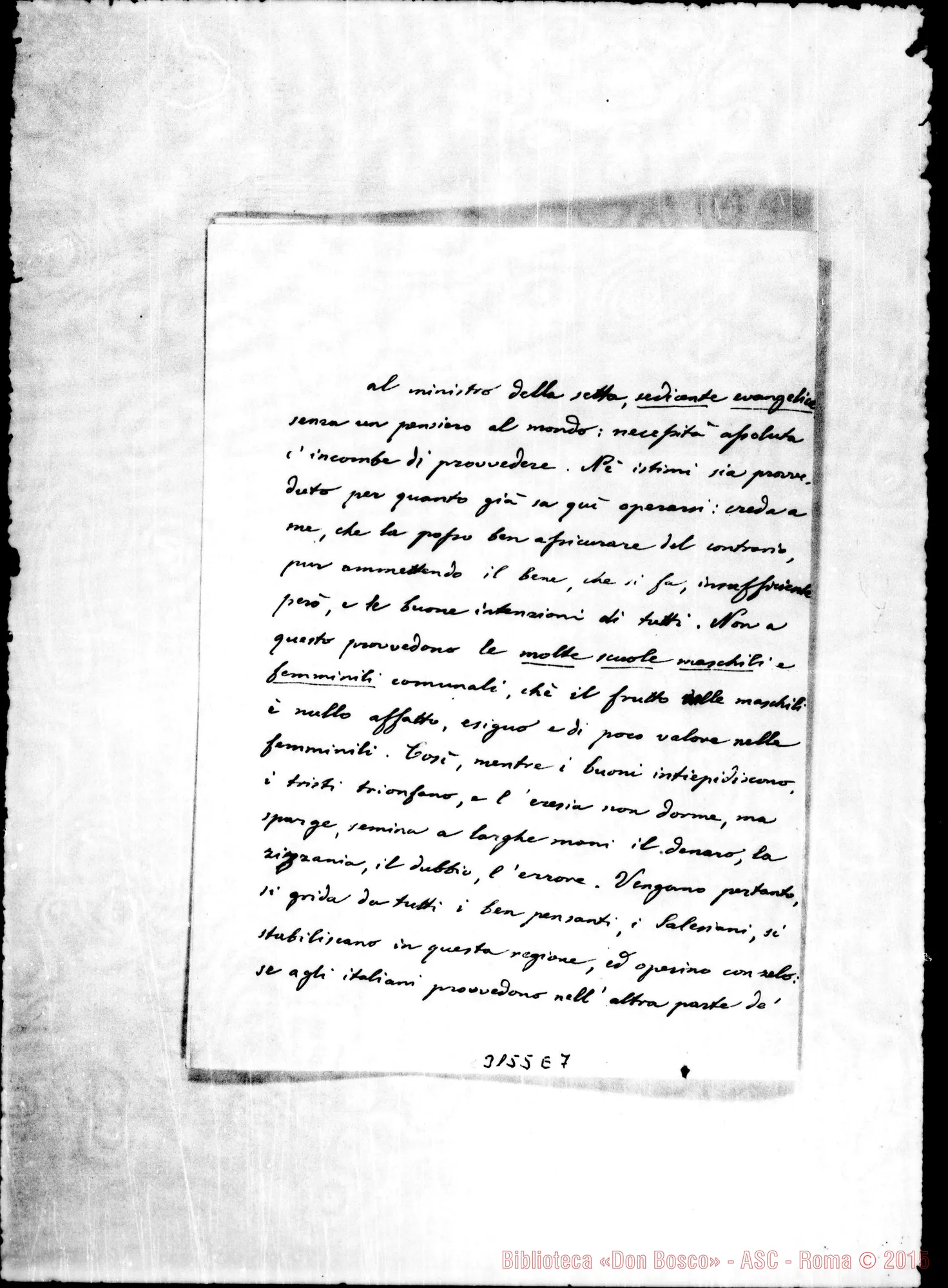 Fotogramma E 7 — Sac. Antonio Stoppani, arciprete - D. Durando. Varzo, 8-05-1901
