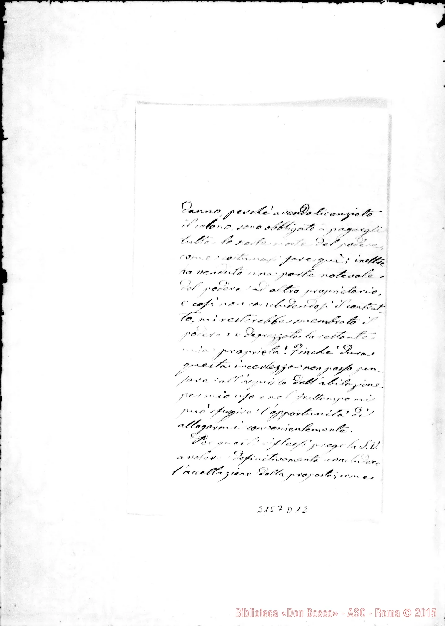 Fotogramma D 12 — Cesare Cenni - D. Rua. Verucchio, 7-11-1897