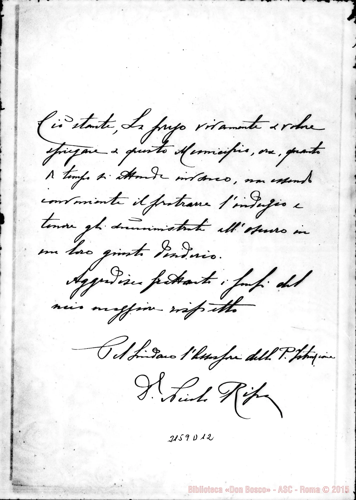 Fotogramma D 12 — Municipio di Verucchio - D. Marenco, il 28-11-1902
