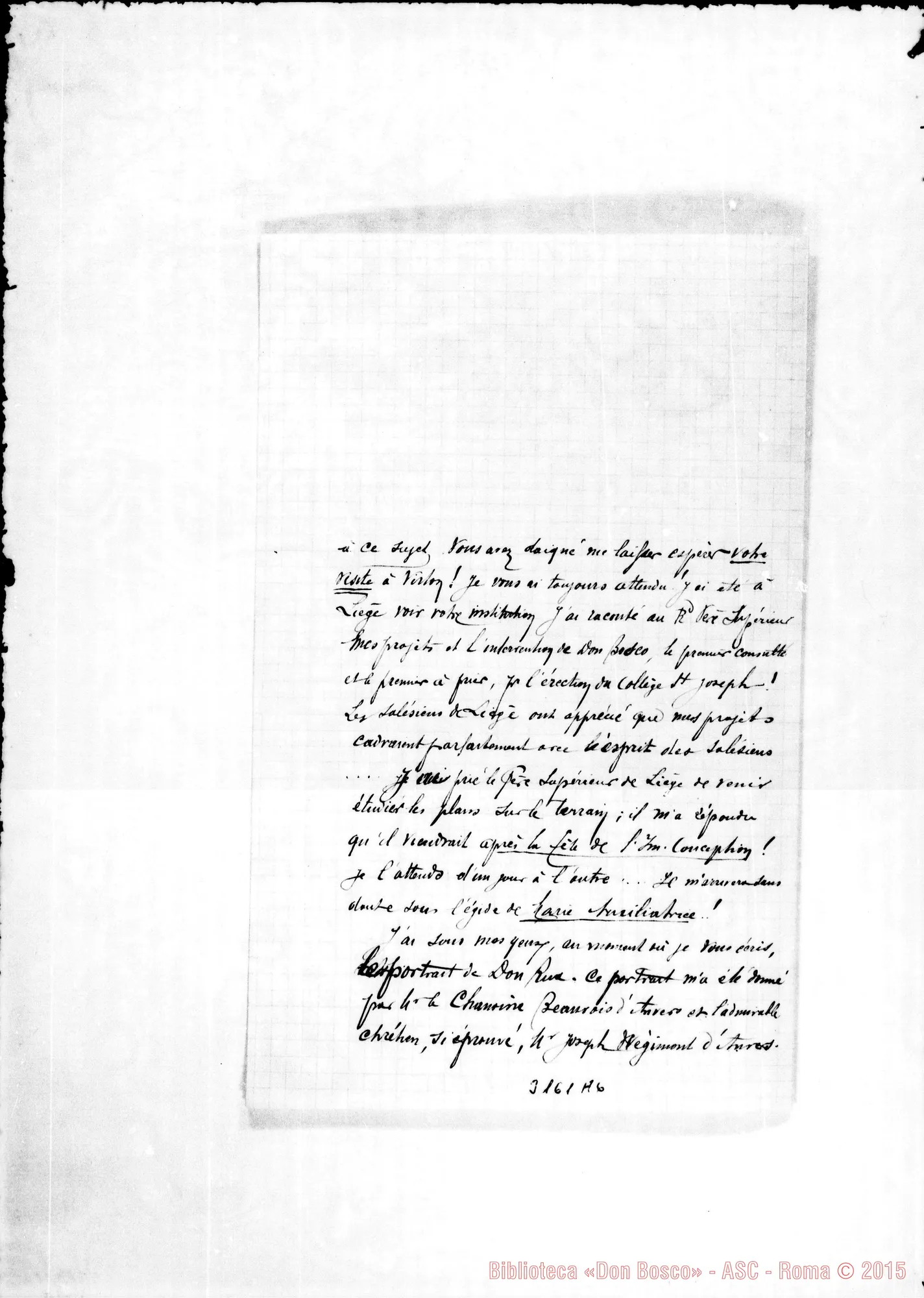 Fotogramma A 6 — L’Abbé Emile Crousse - Révérend Père, il 15-12-1892