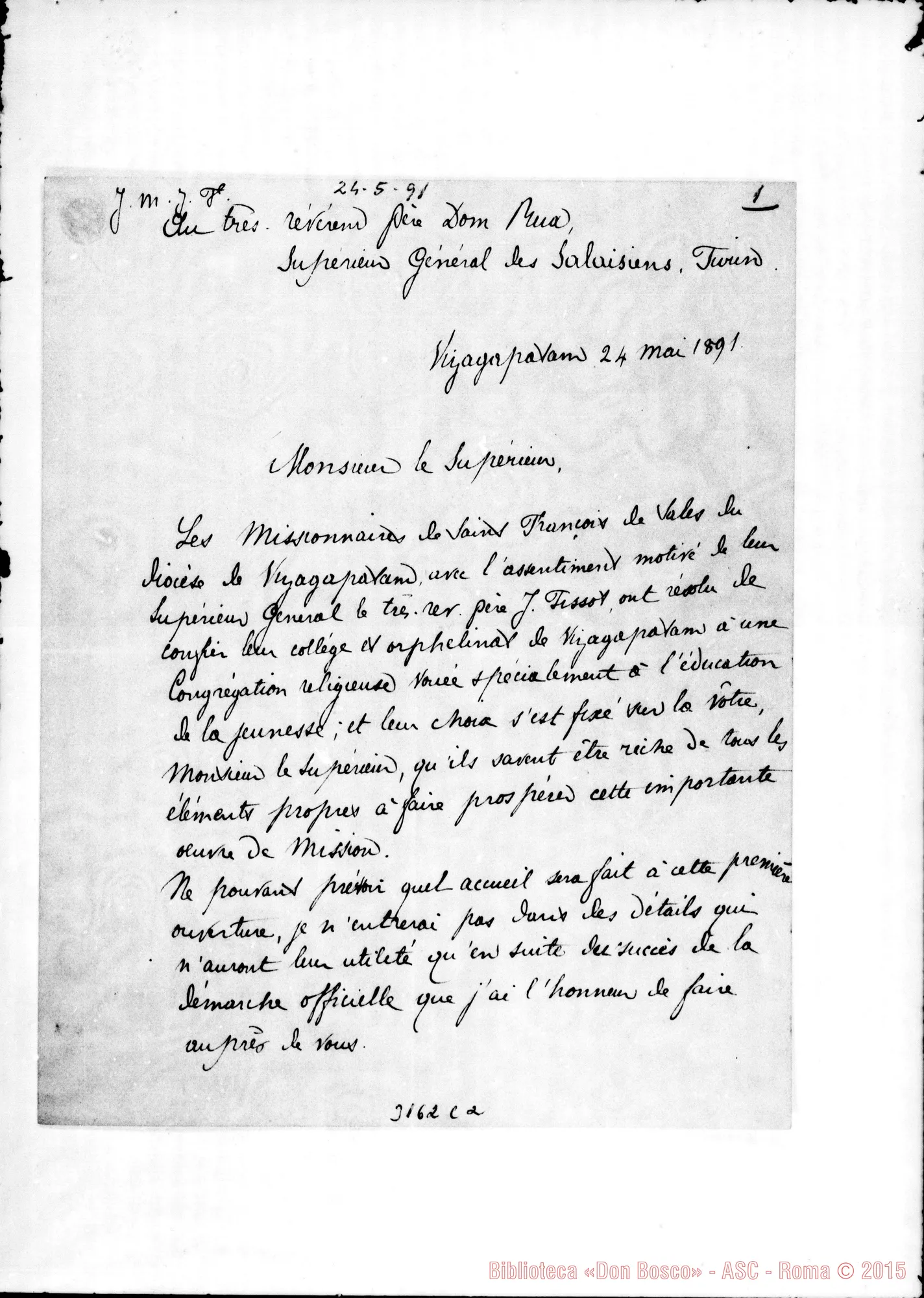 Fotogramma C 2 — Vizagapatam: J.M. Clerc - D. Rua, il 24-05-1891