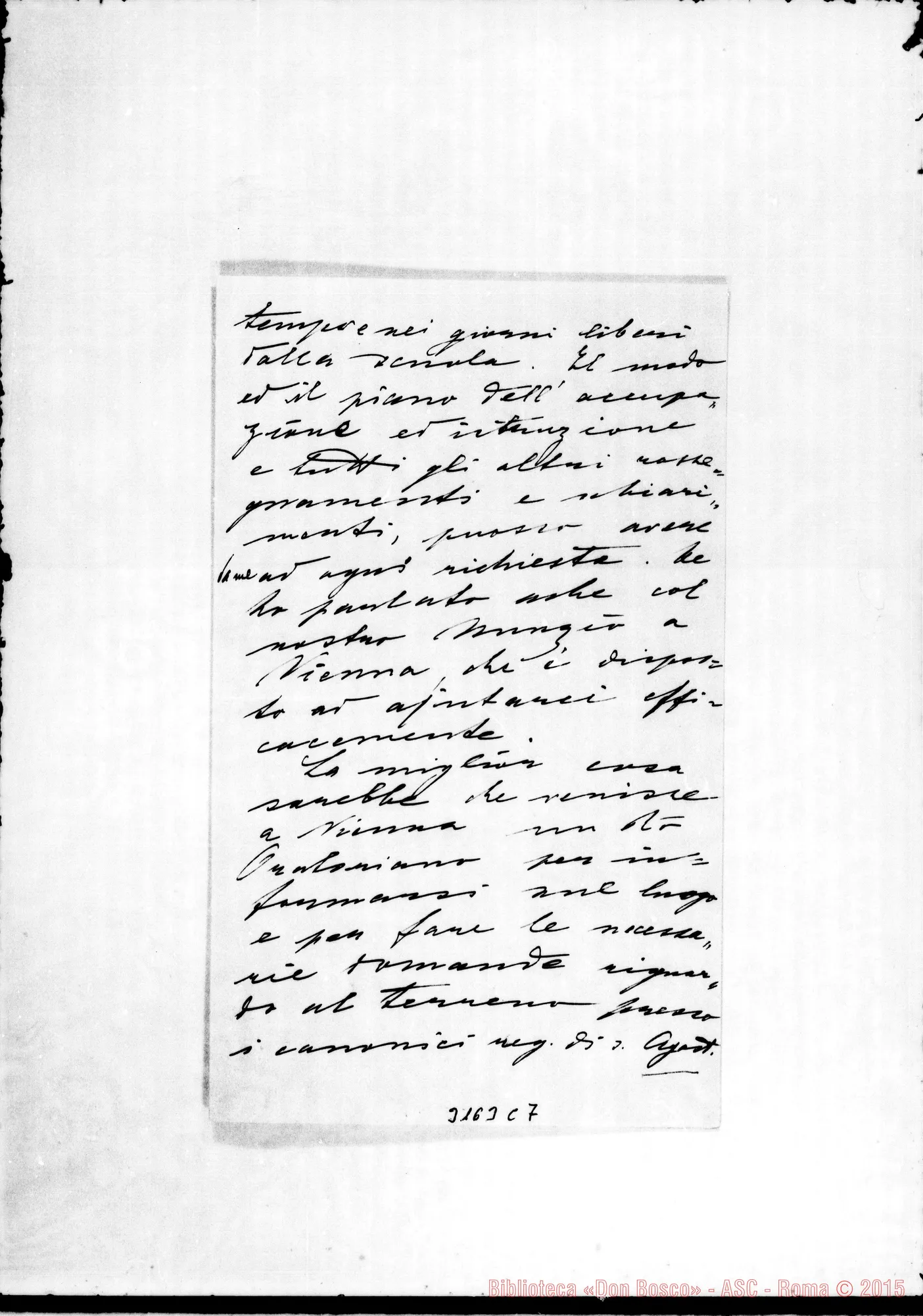 Fotogramma C 7 — Falinski - Rev.do Padre, il 2-05-1896