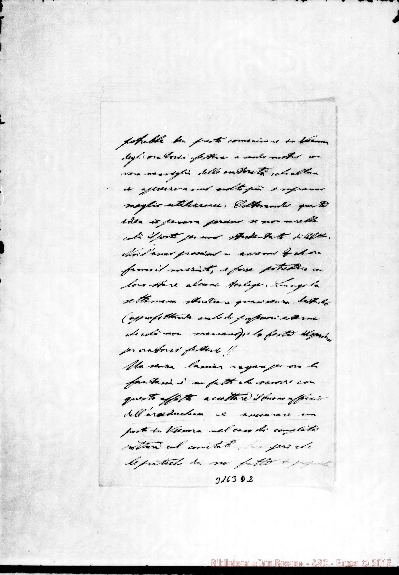 Fotogramma D 2 — D. Manassero - D. Albera. Oswiecim, 25-02-1905