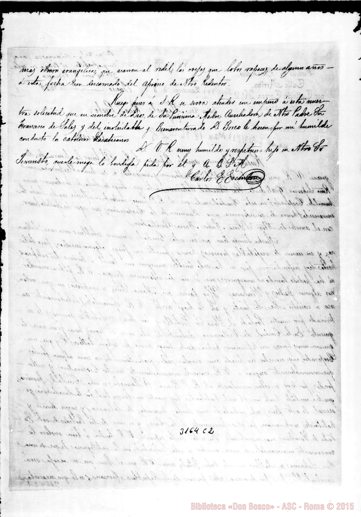 Fotogramma C 2 — Zacatecas: Carlos E. Escandon - D. Rua. Zacatecas, 8-06-1898