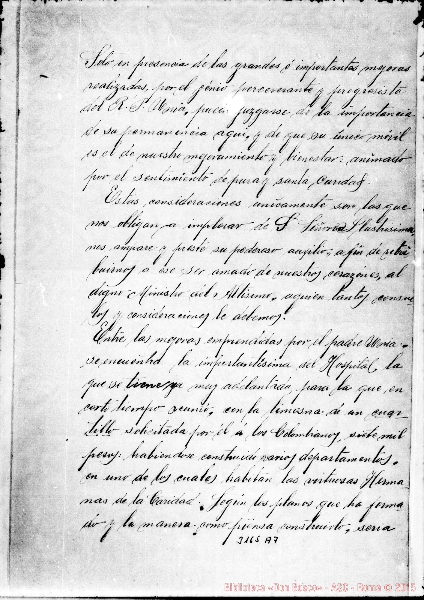 Fotogramma A 7 — Commissione di Agua de Dios - Vesc. Bernardo Herrera