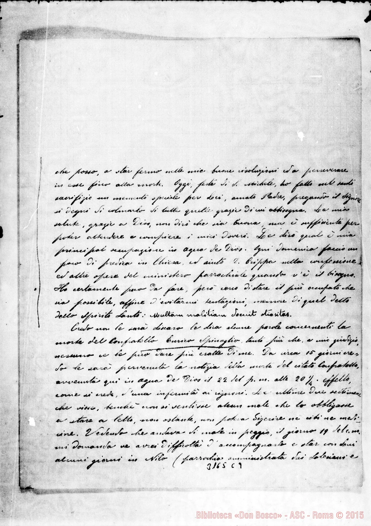 Fotogramma C 9 — Sac. Tricot Giorgio, SDB - D. Rua. Agua de Dios, 29-09-1897