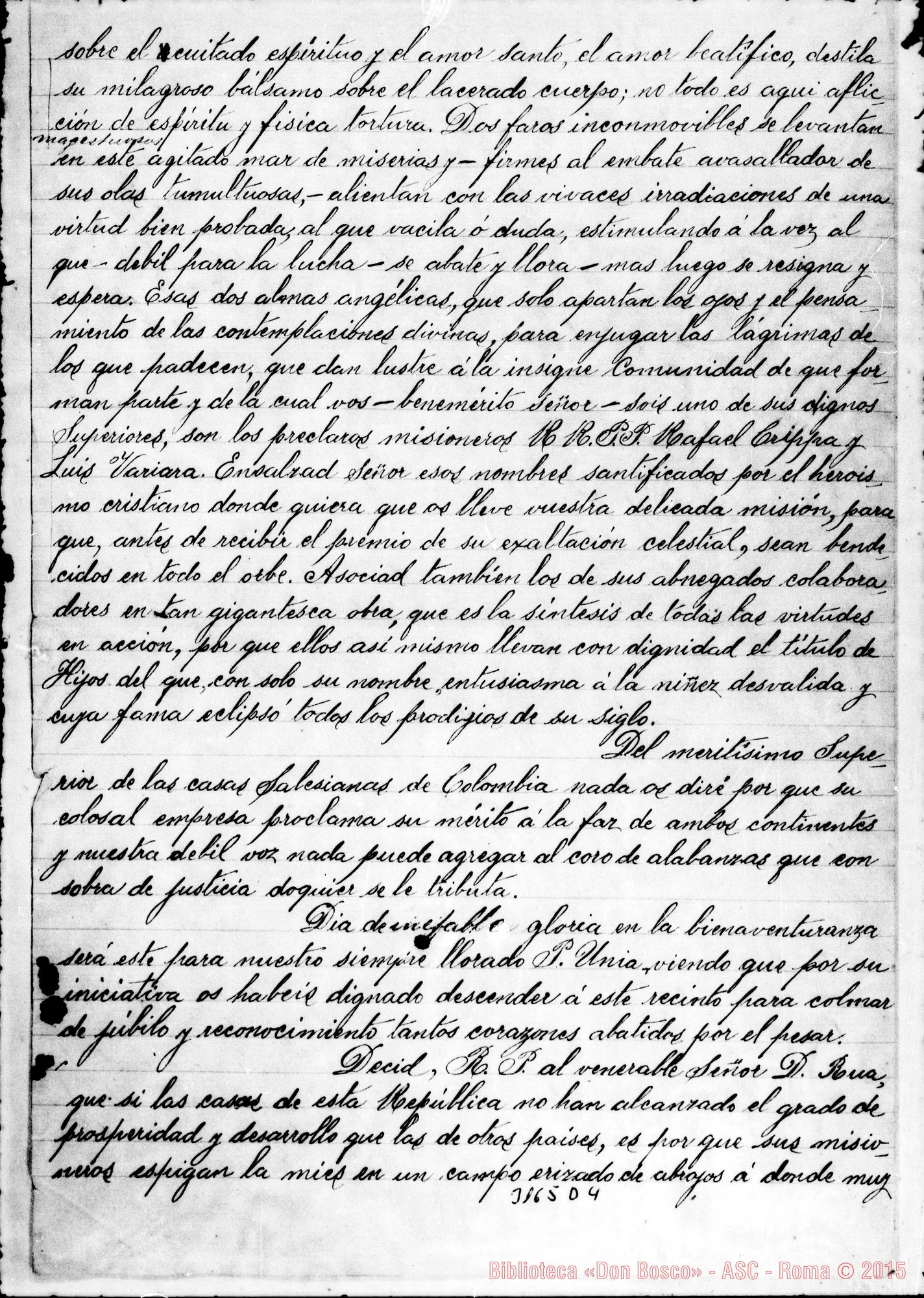 Fotogramma D 4 — Saluti E discorsi in onore di D. Albera P., visitatore nel 1902