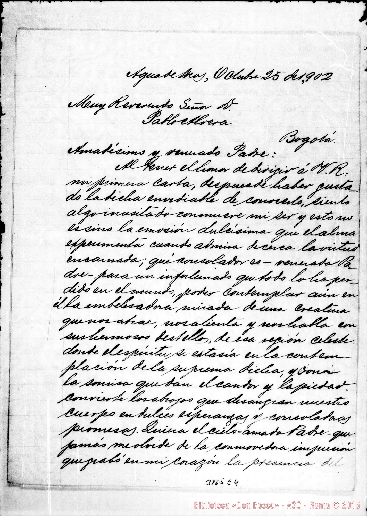 Fotogramma E 4 — Enrique Aguilera - D. Albera. Agua de Dios, 25-10-1903