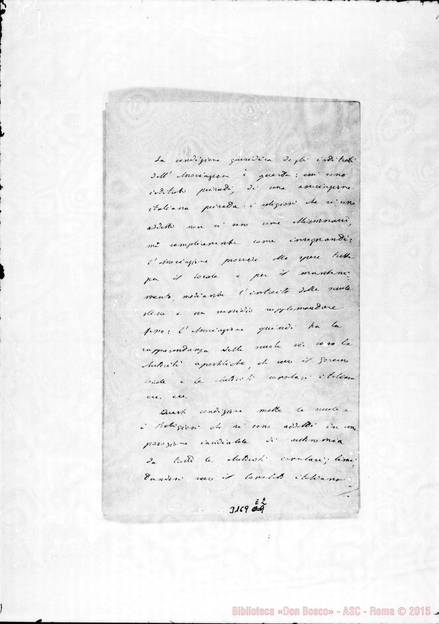 Fotogramma E 2 — Schiaparelli E. - D. Rua. Firenze, 13-12-1896