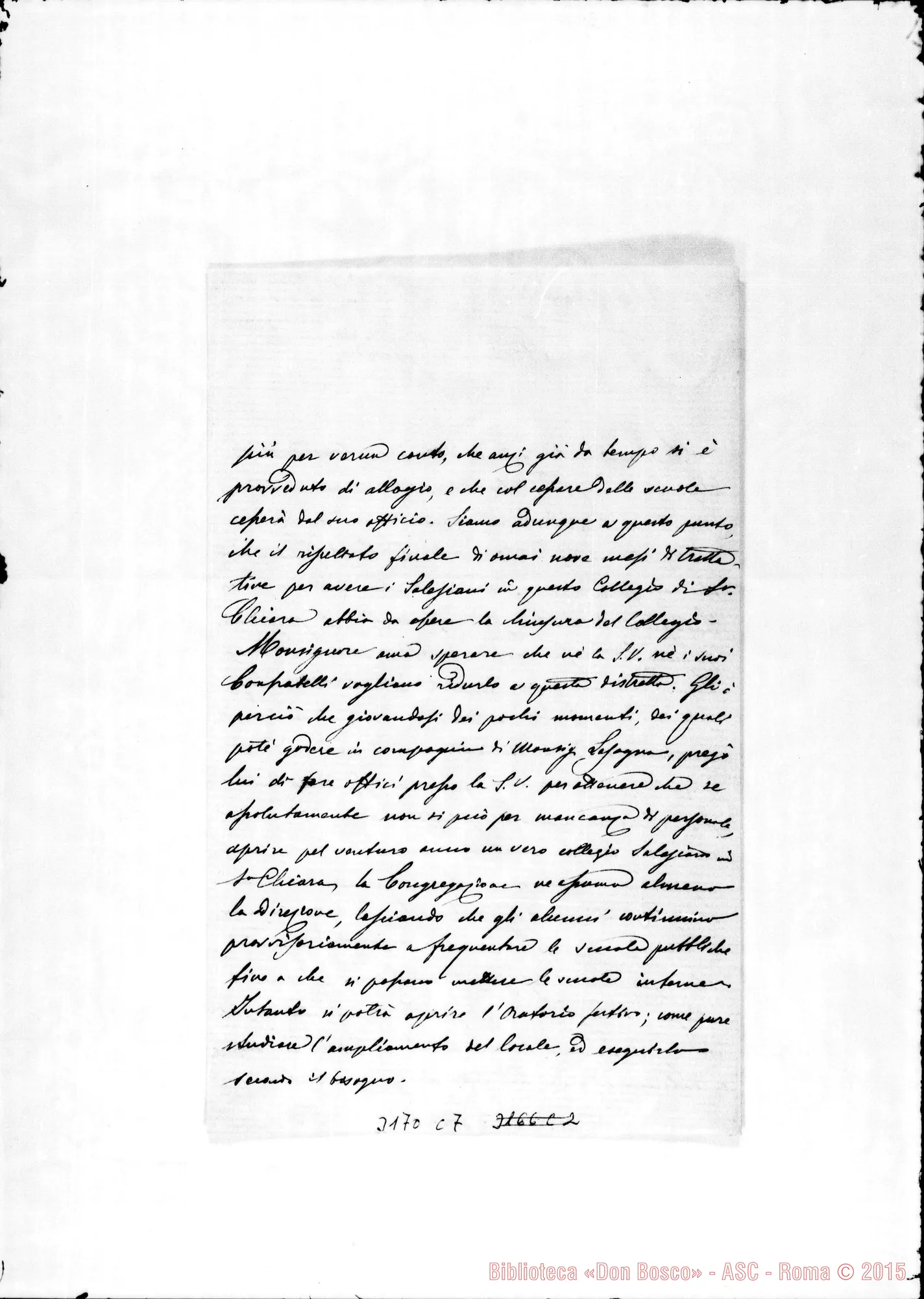 Fotogramma C 7 — Can. Borgogno Carlo - Rev.do Signore. Alessandria, 29-03-1893