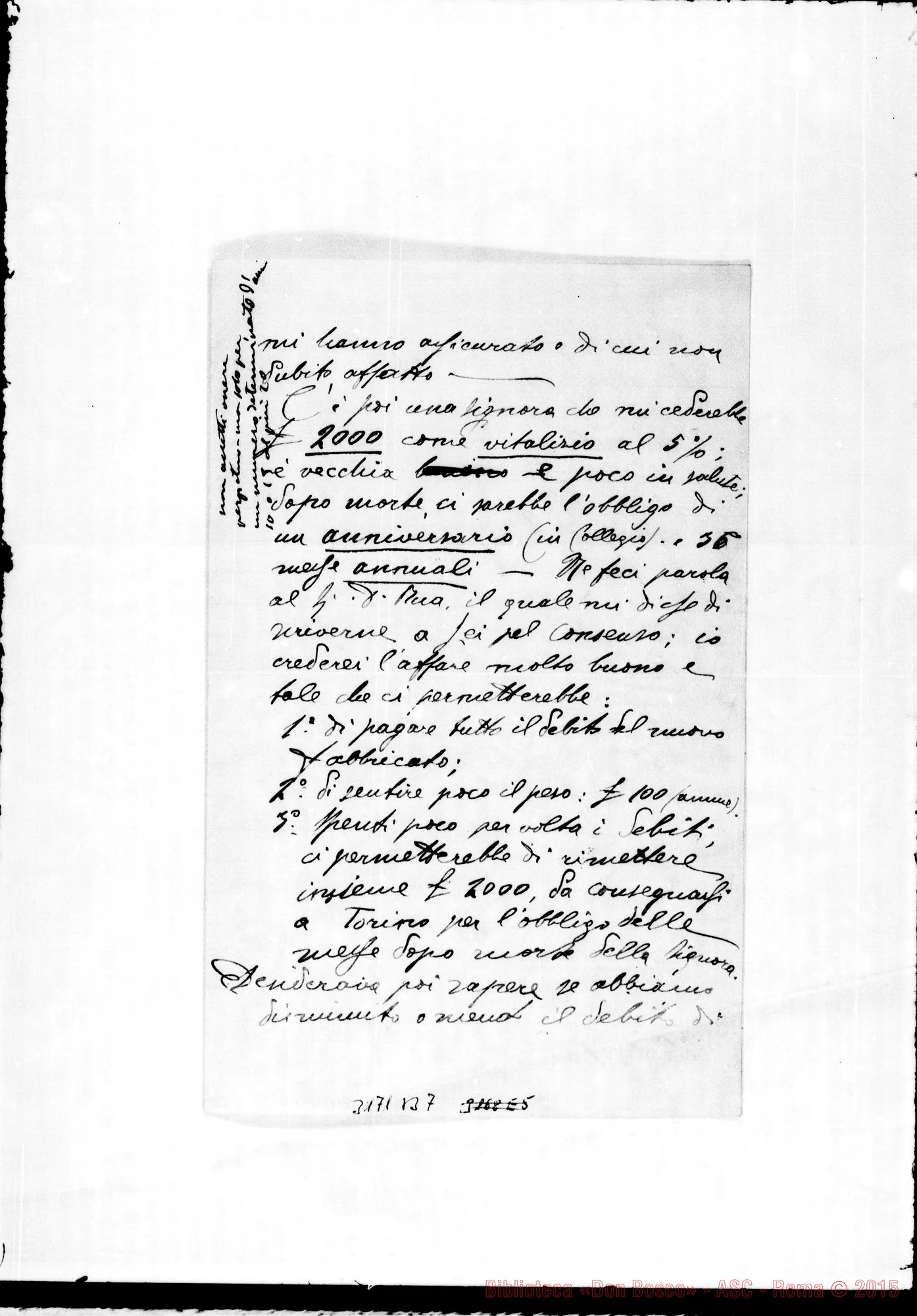 Fotogramma B 7 — D. Mannucci Carlo - D. Rinaldi. Alessandria, 19-07-1902. Autogr. Rinaldi