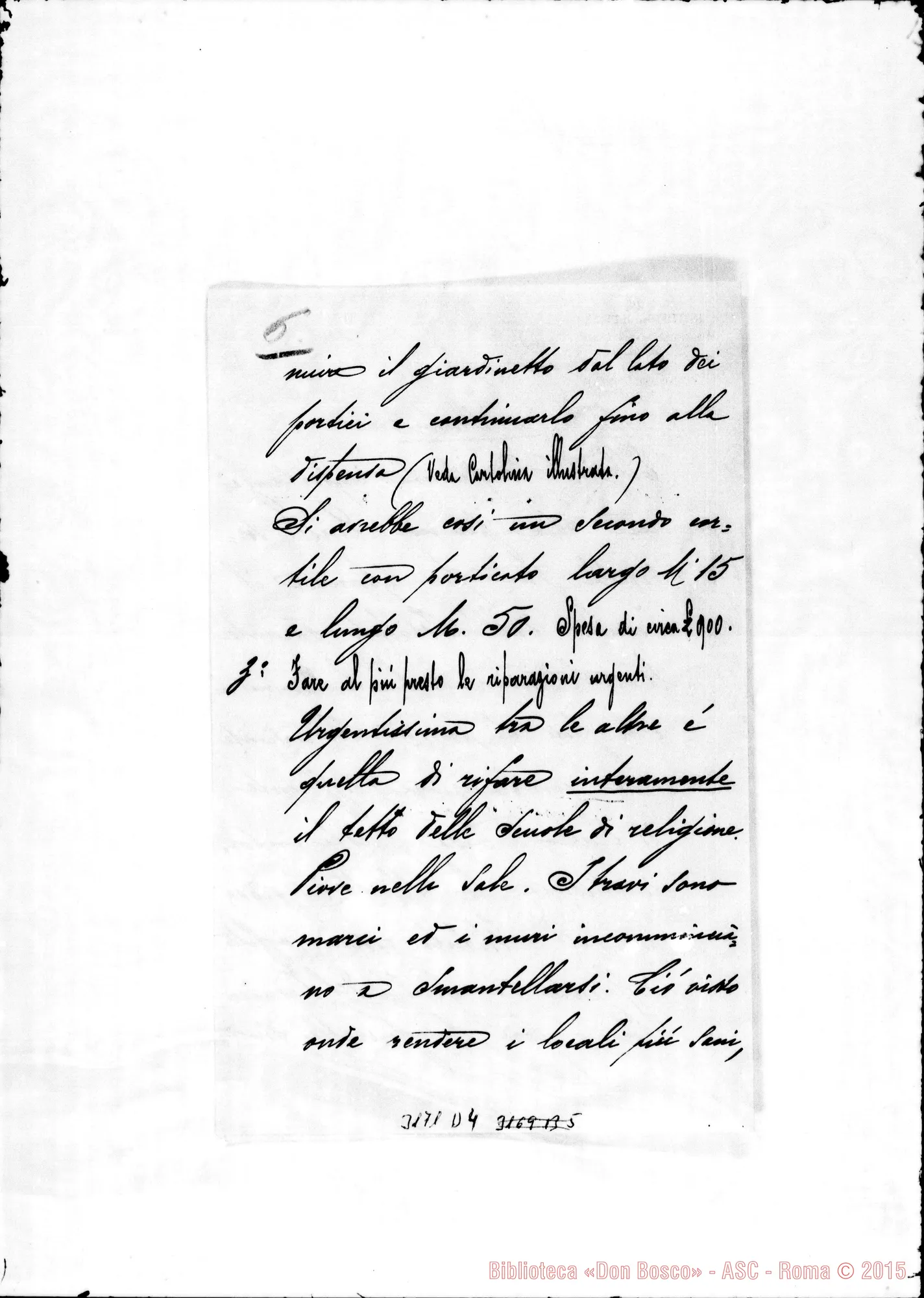 Fotogramma D 4 — D. Puddu Salvatore - D. Rinaldi, il 29-07-1908. Autogr. Rinaldi
