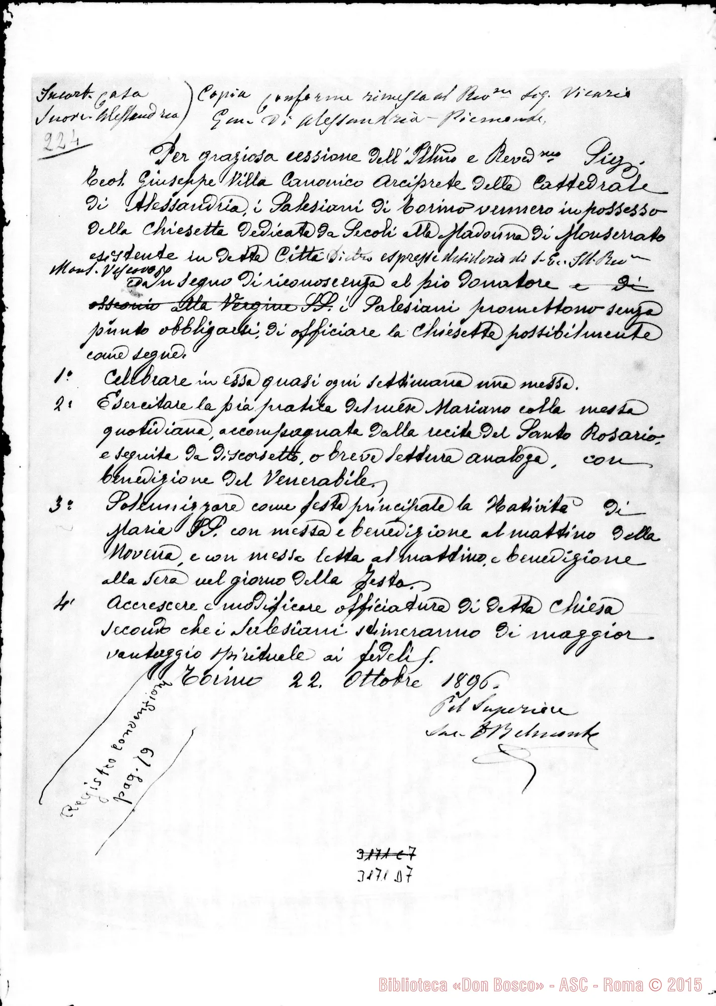 Fotogramma D 7 — Convenzione: Appunti ed altre