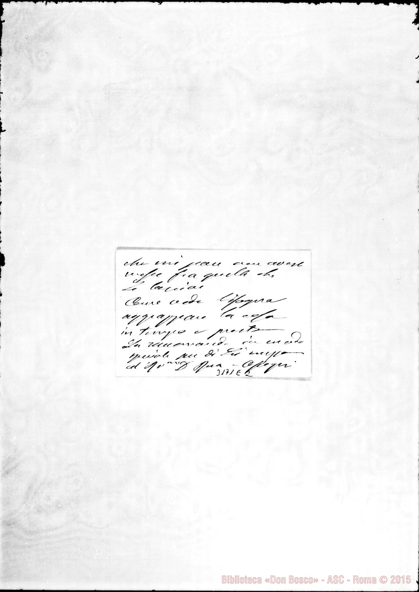Fotogramma E 2 — Cesare A. Mengoni Ferretti - Salesiani, il 10-01-1901