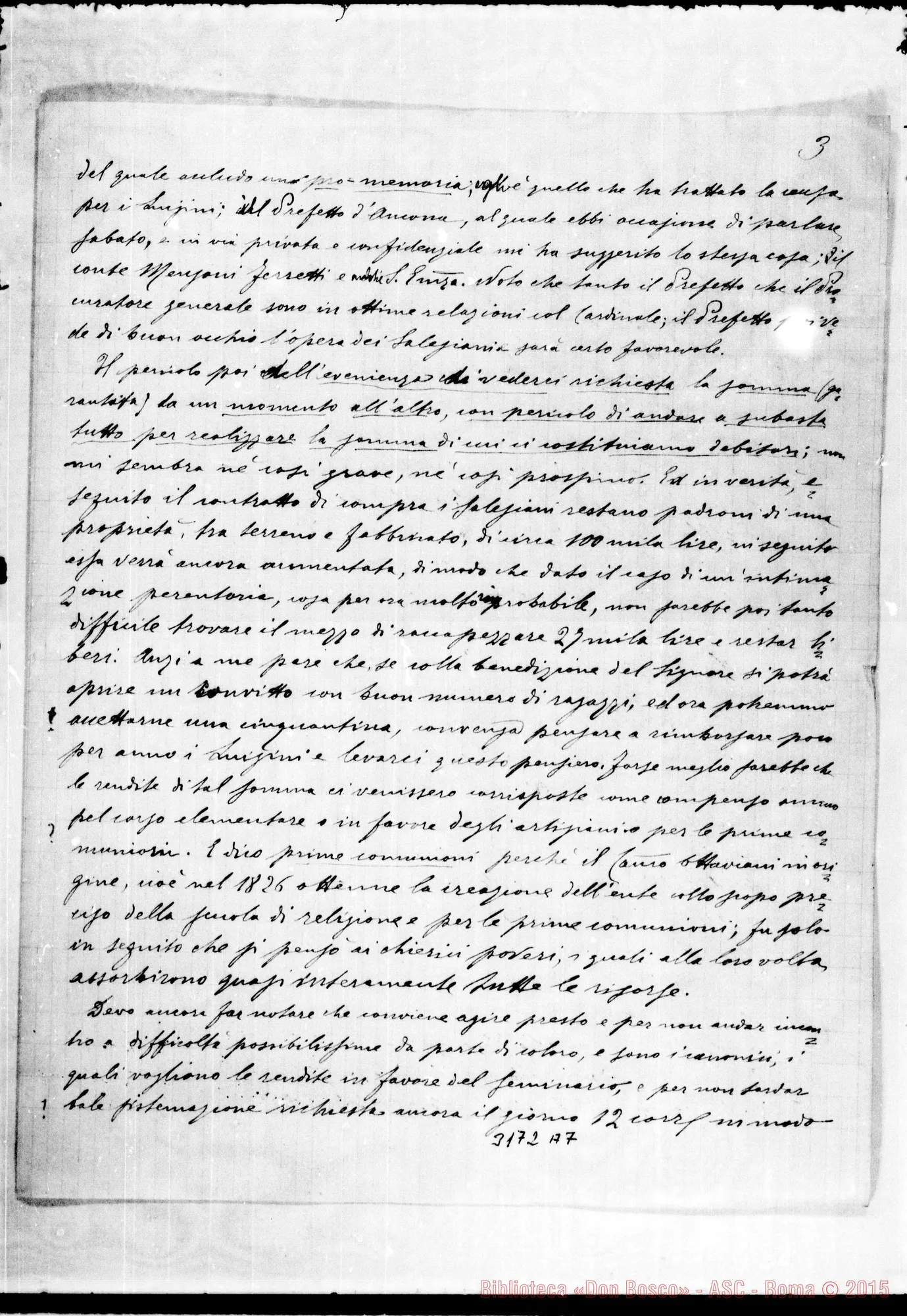 Fotogramma A 7 — D. Perino - D. Rua. Ancona, 16-12-1901