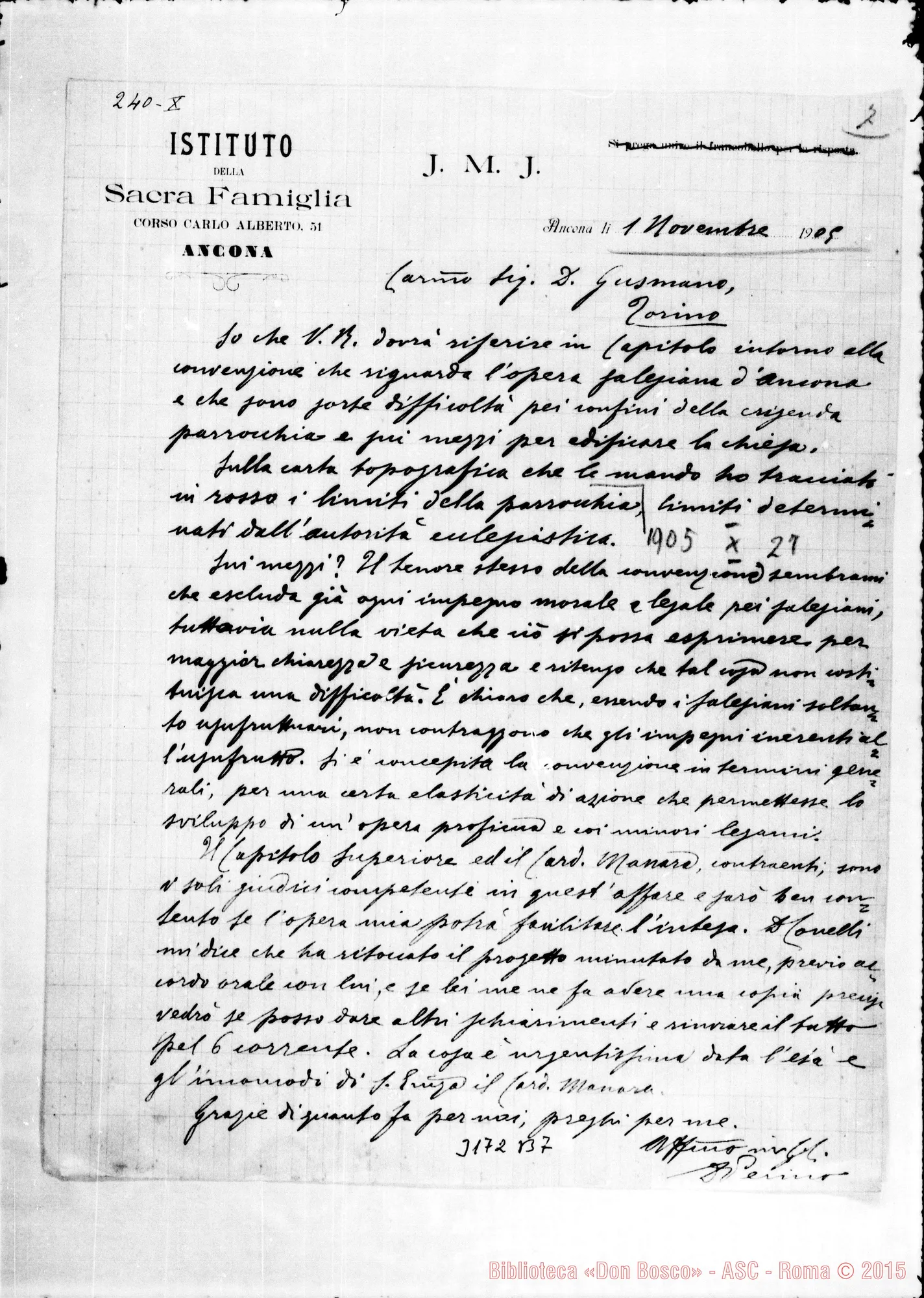 Fotogramma B 7 — D. Perino - D. Gusmano. Ancona, 1-11-1905