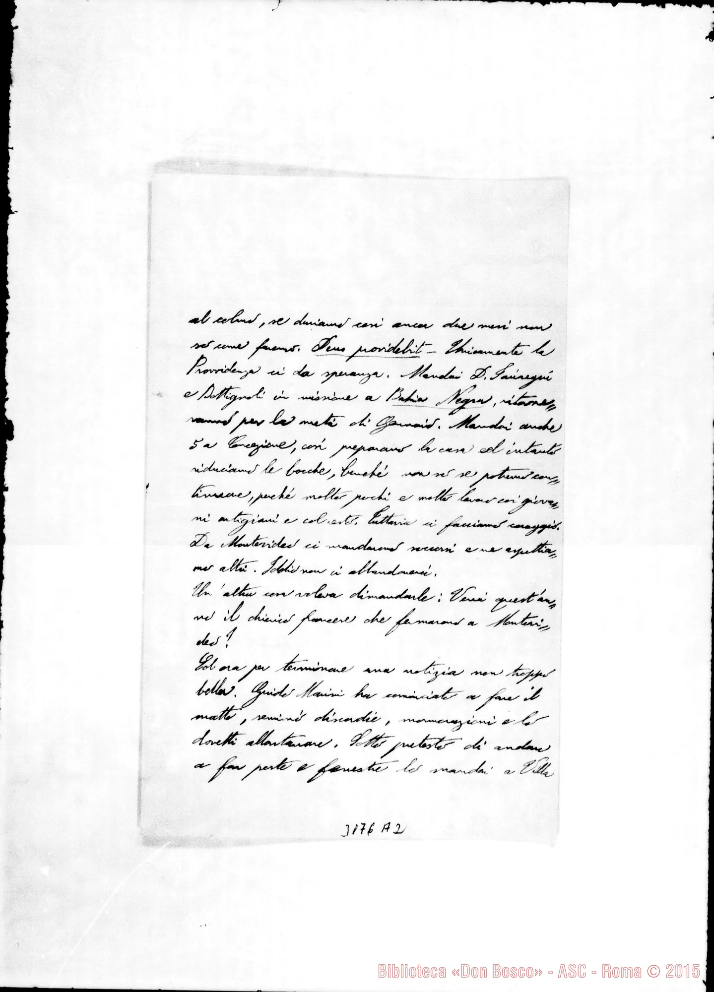 Fotogramma A 2 — Don Turriccia Ambrogio-Don Albera. Asunción, 9-12-1899