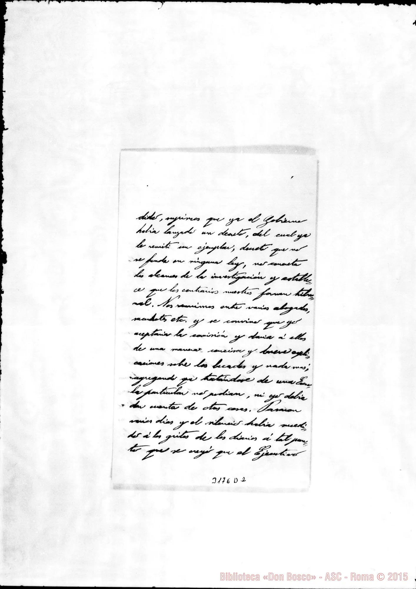 Fotogramma D 2 — Don Ambrogio Turriccia-Monsignor. Asunción, 22-08-1902