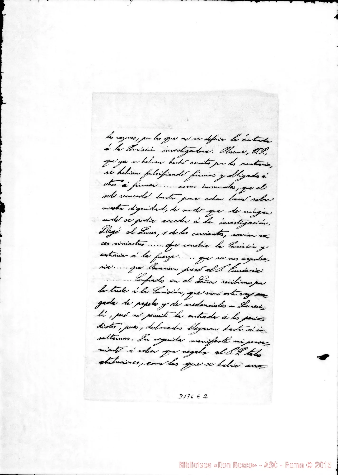 Fotogramma E 2 — Don Ambrogio Turriccia-Monsignor. Asunción, 2-09-1902
