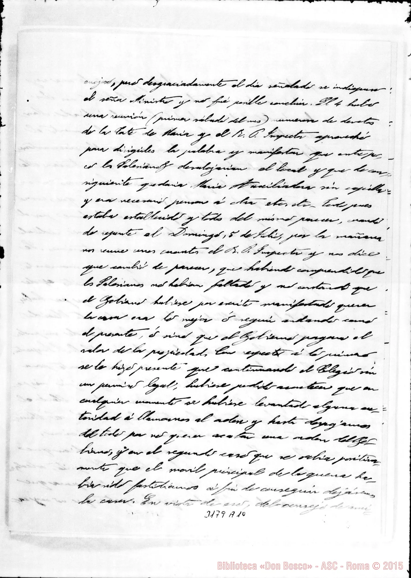 Fotogramma A 10 — Don Ambrogio Turriccia-Rev.do Padre. Asunción, 8-07-1903