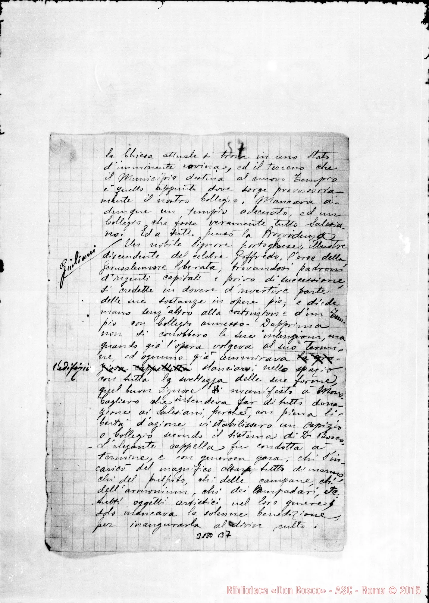 Fotogramma B 7 — Don Carlo Dallera-Don Rua. Bahia Bianca, 20-04-1894