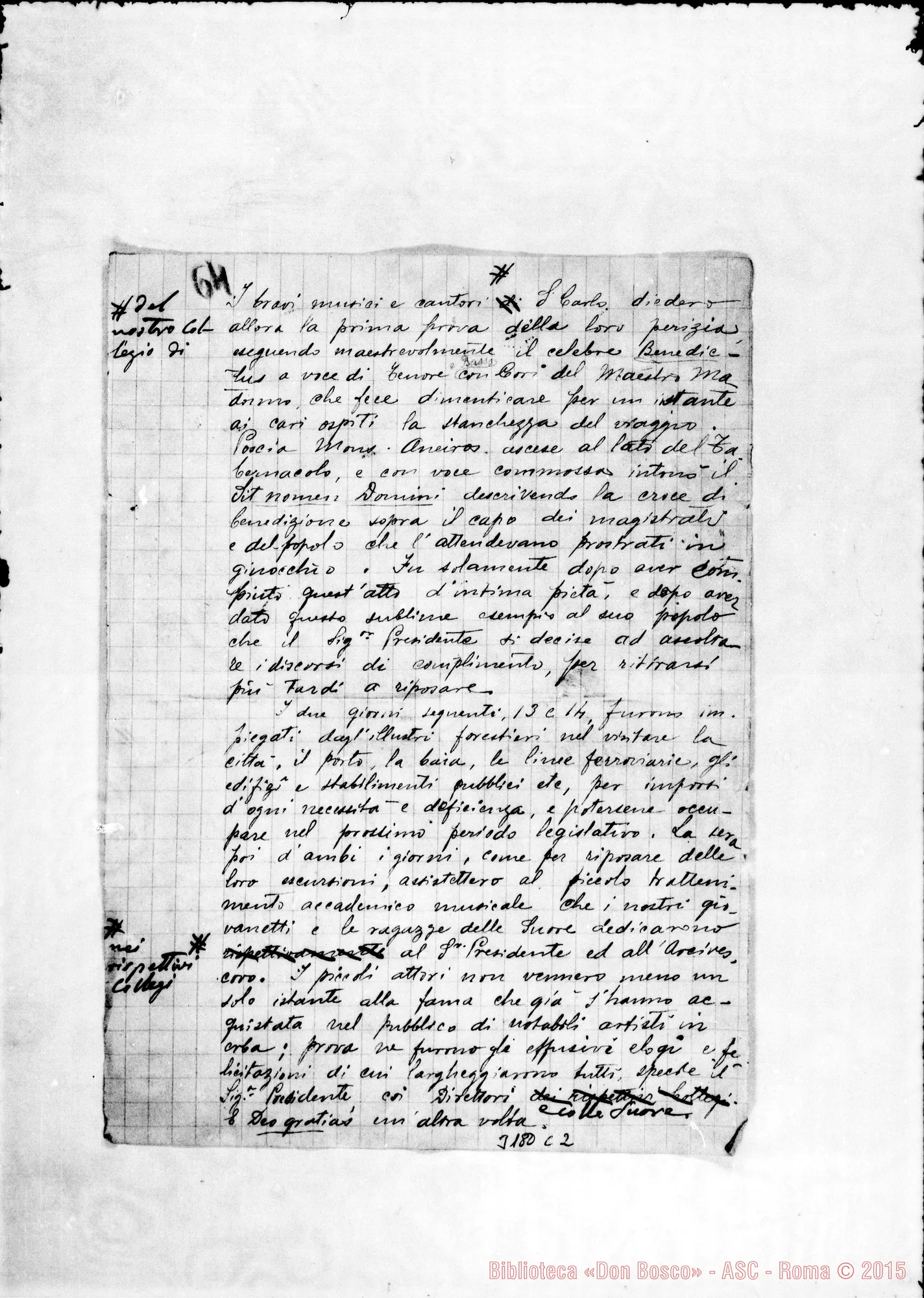 Fotogramma C 2 — Don Carlo Dallera-Don Rua. Bahia Bianca, 20-04-1894