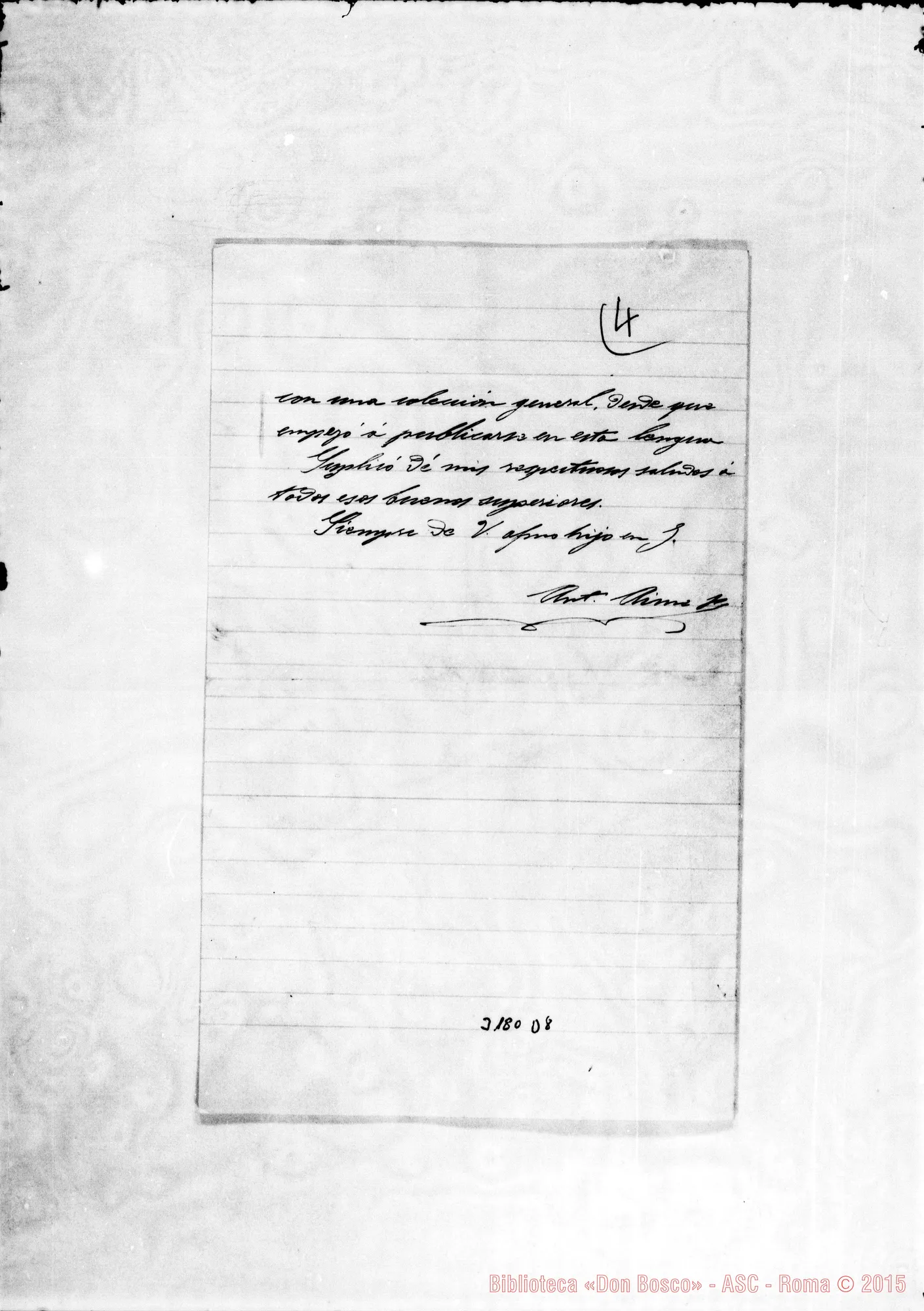 Fotogramma D 8 — D. Antonio Aime-Don Durando. Barcelona, 1-07-1891