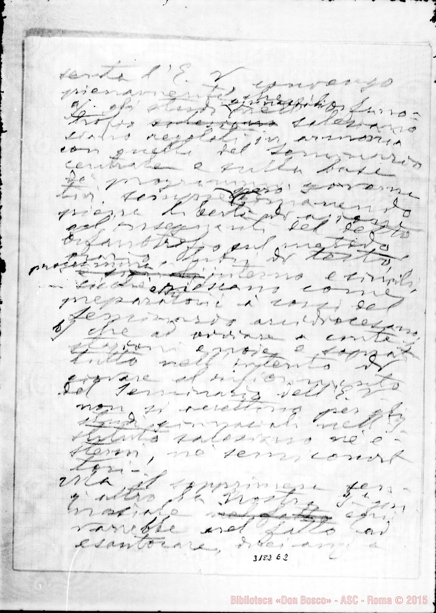 Fotogramma E 2 — Giulio Vaccaro, arciv.-Don Cerruti. Bari, 19-04-1909 Inclusa risposta