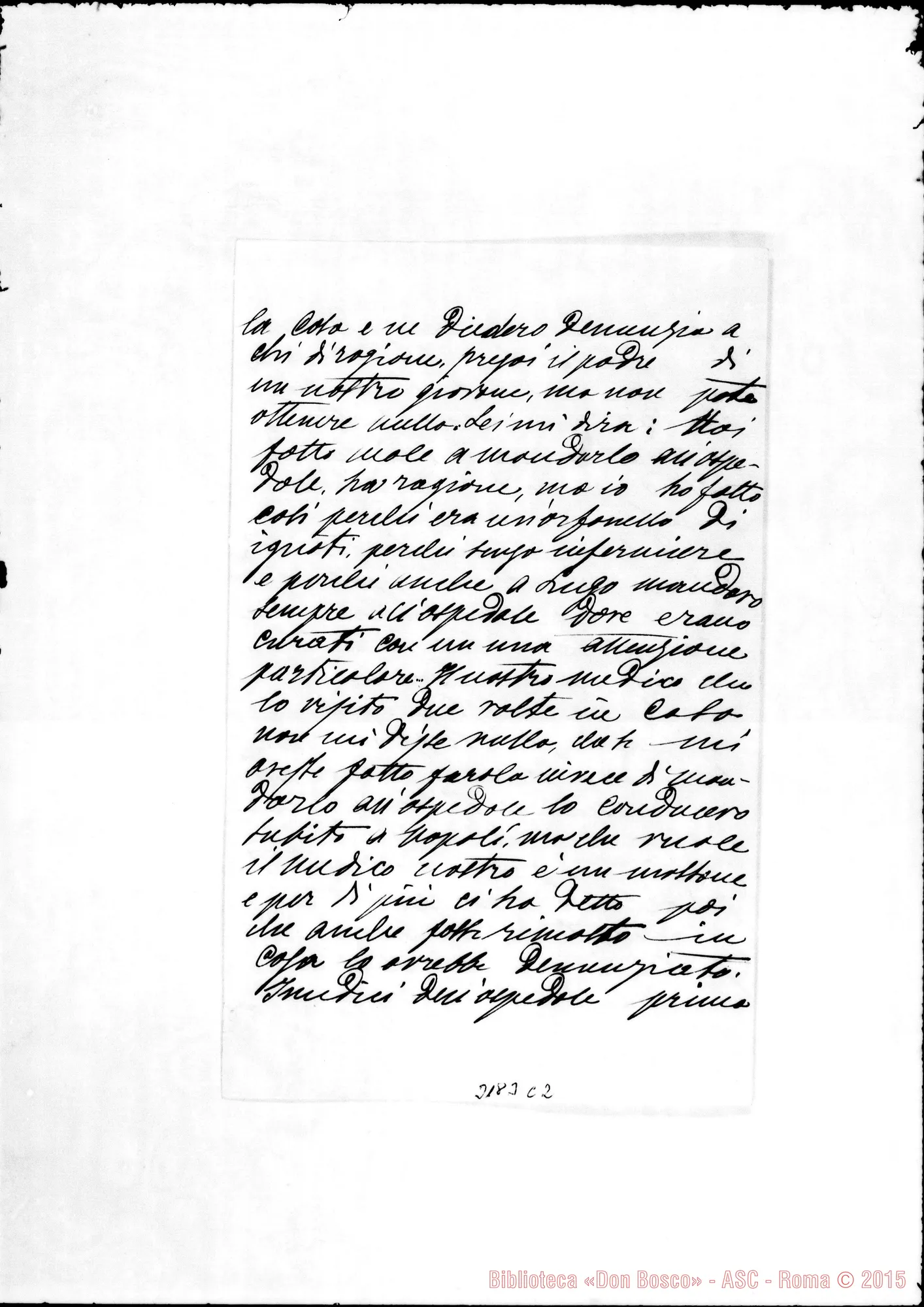 Fotogramma C 2 — Don Nardi-Don Cerruti. Bari, 23-11-1909