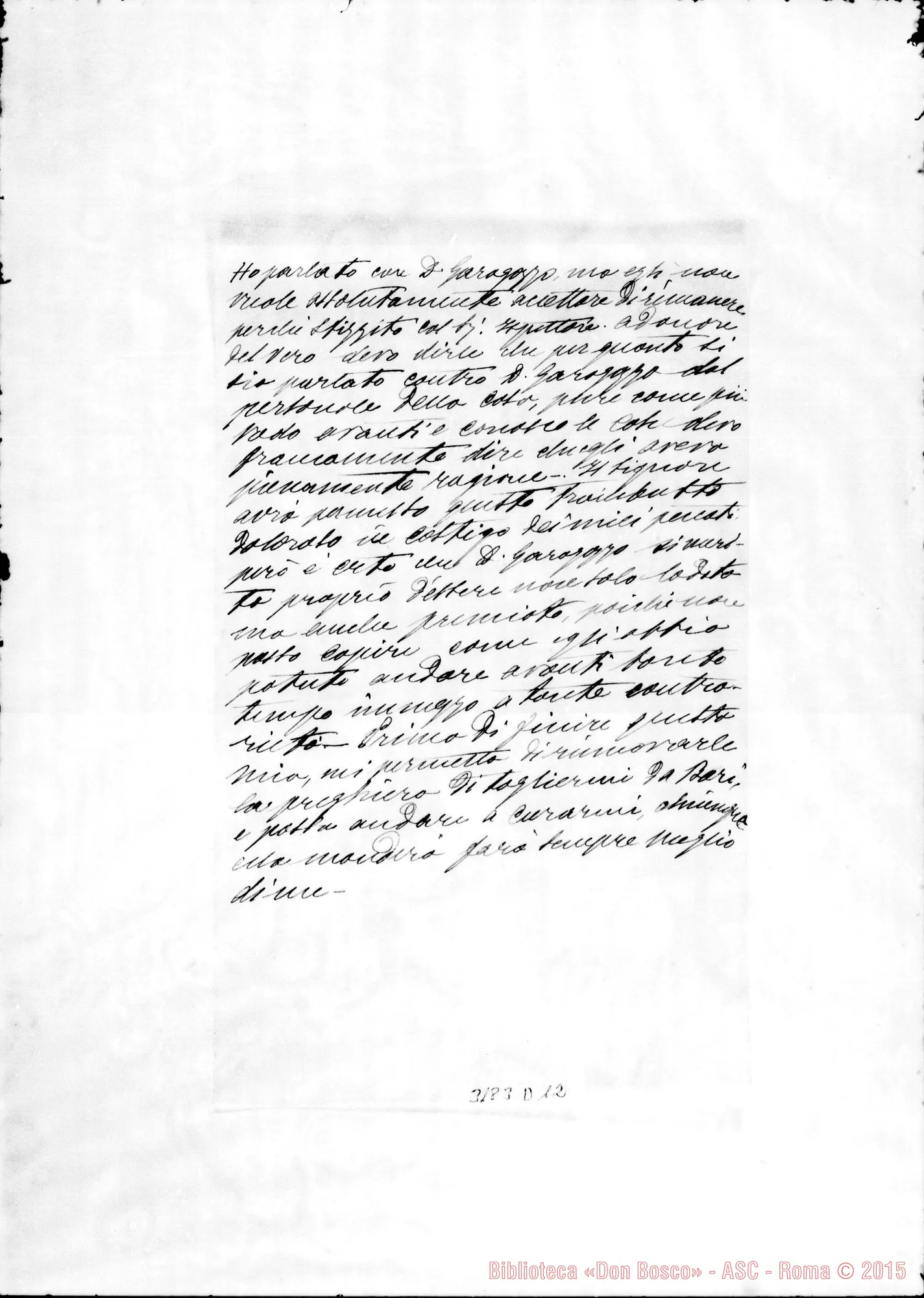 Fotogramma D 12 — Don Nardi-Don Cerruti. Bari, 29-11-1909