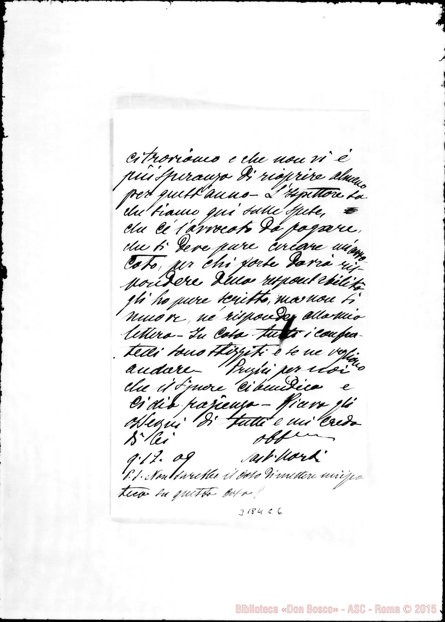 Fotogramma C 6 — Don Nardi-Don Rinaldi, il 9-12-1909