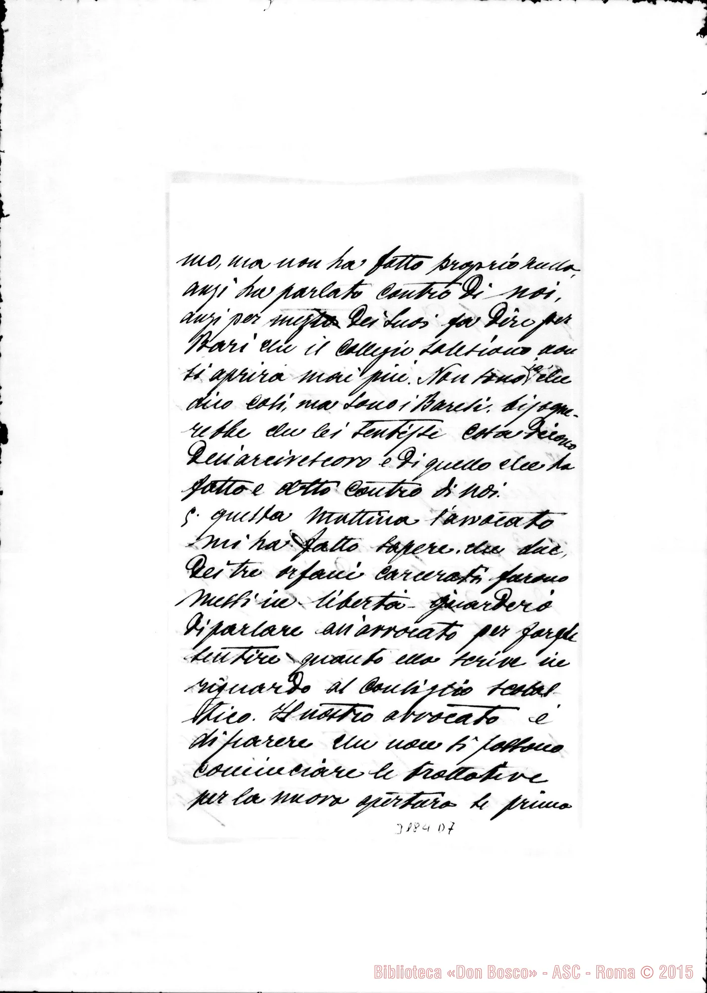 Fotogramma D 7 — Don Nardi-Don Cerruti, FI 1-12-1909