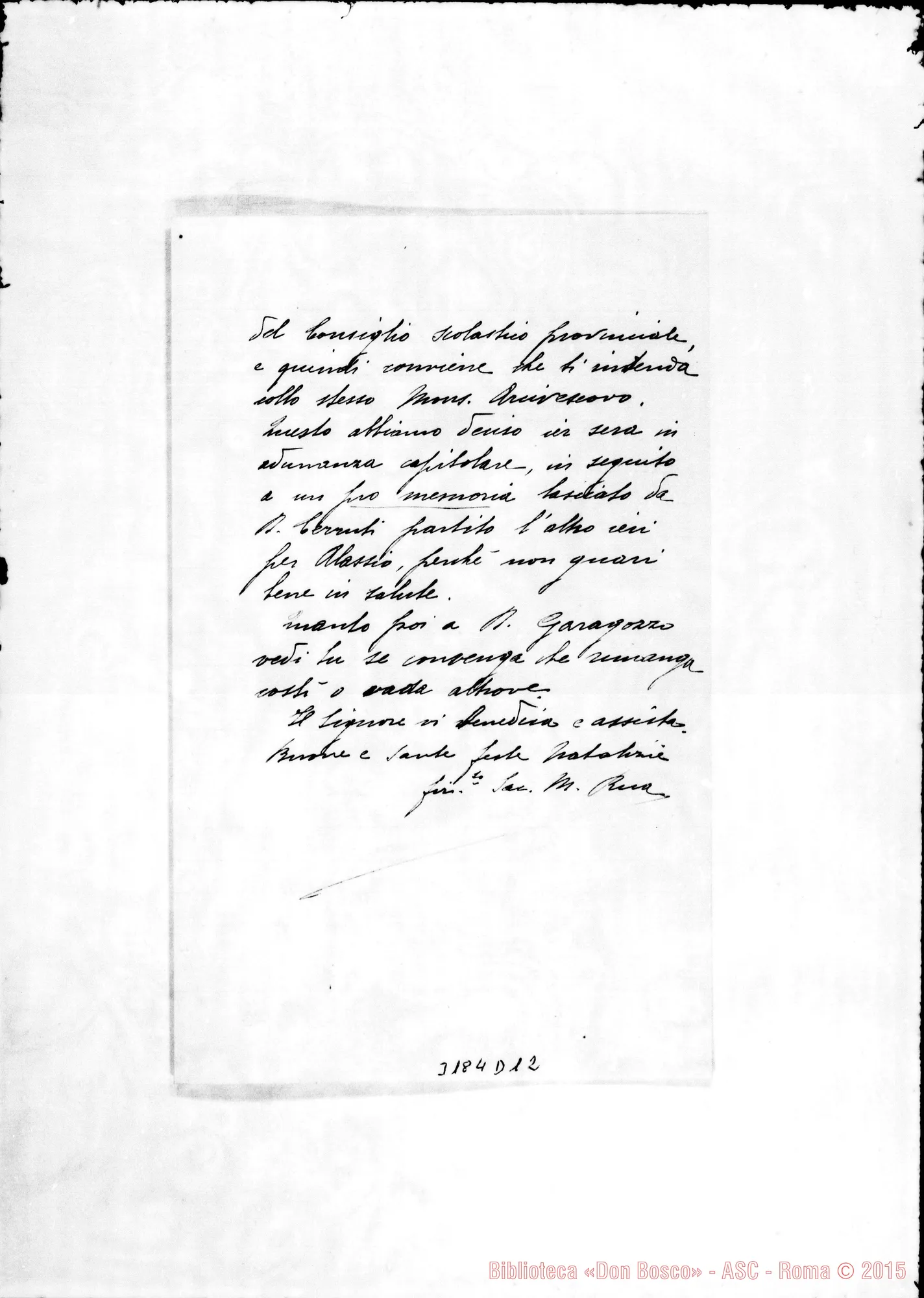 Fotogramma D 12 — Don Rua-Don Scappini. Torino, 17-12-1909 Copia